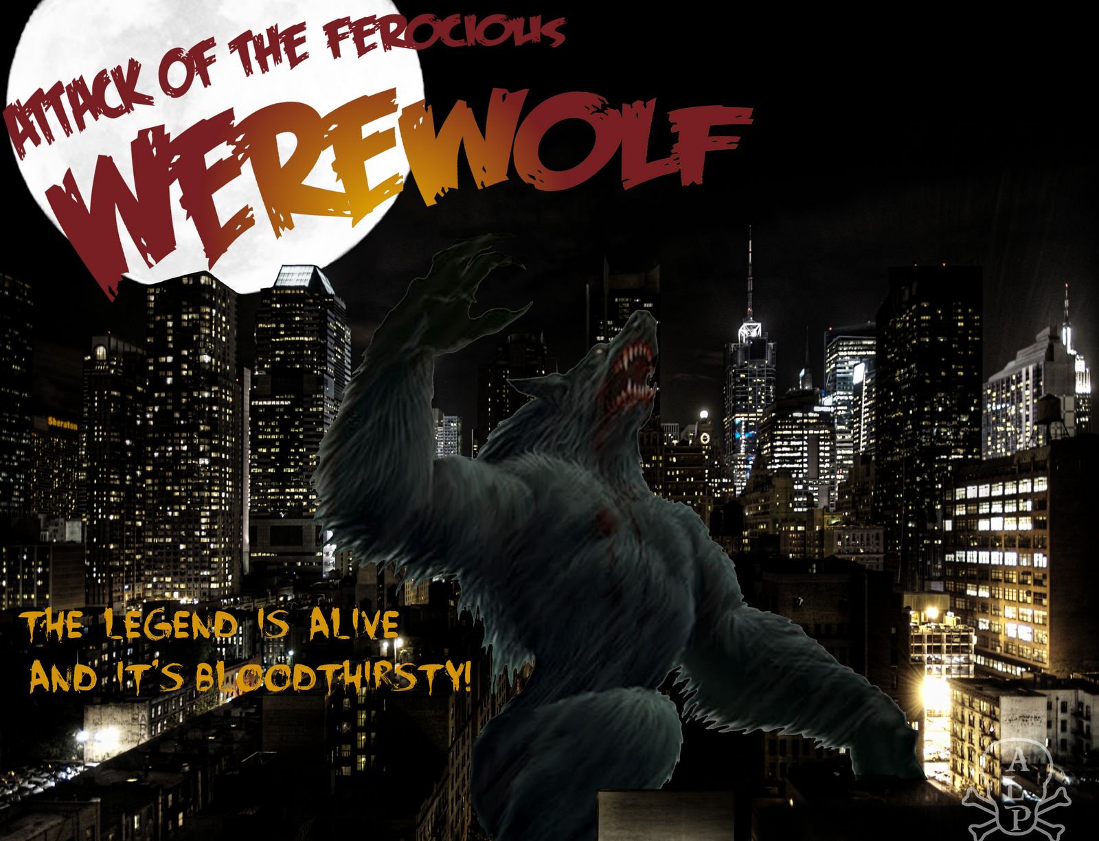Download mobile wallpaper Halloween, Dark, Creepy, Werewolf, Spooky, Horror, Scary for free.
