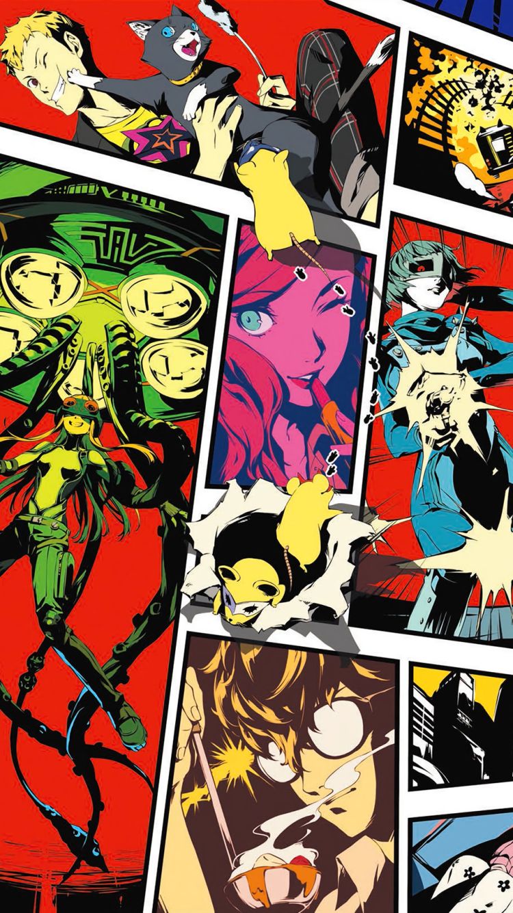 Handy-Wallpaper Computerspiele, Persona, Persona 5, Joker (Persönlichkeit), Phantomdiebe Der Herzen kostenlos herunterladen.