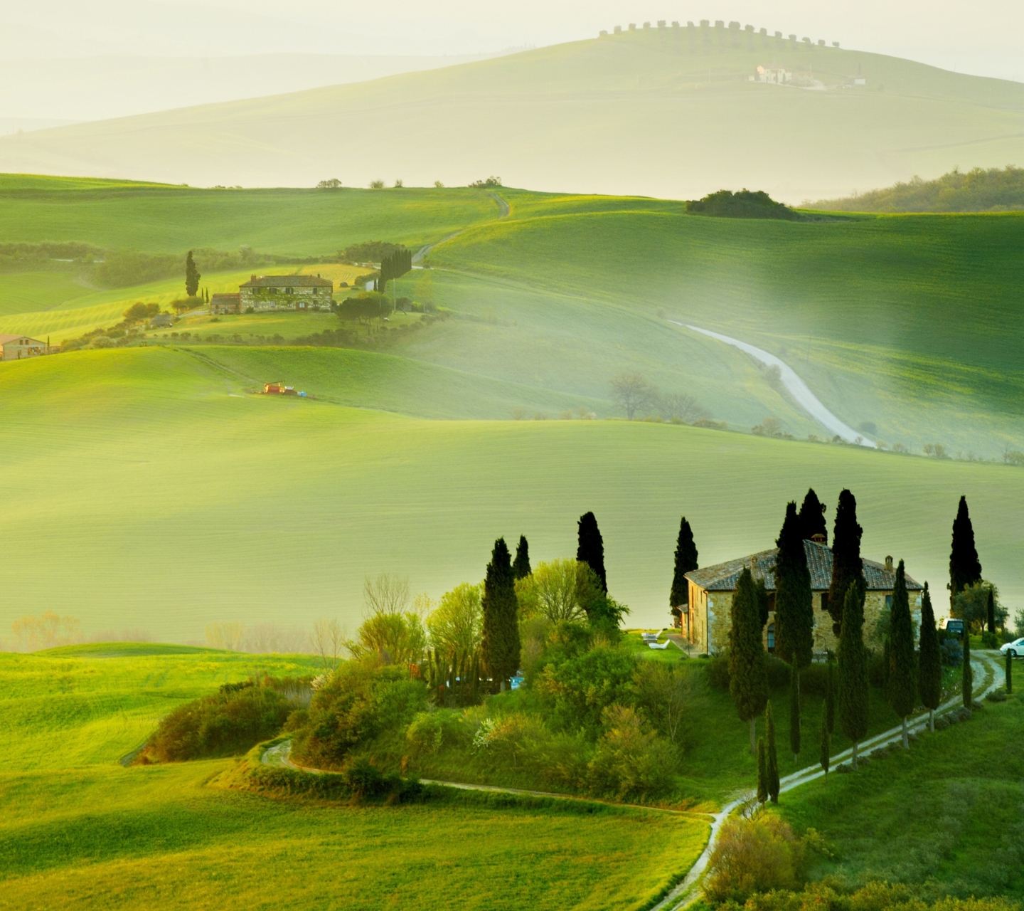 Free download wallpaper Italy, Valley, Photography, Tuscany on your PC desktop