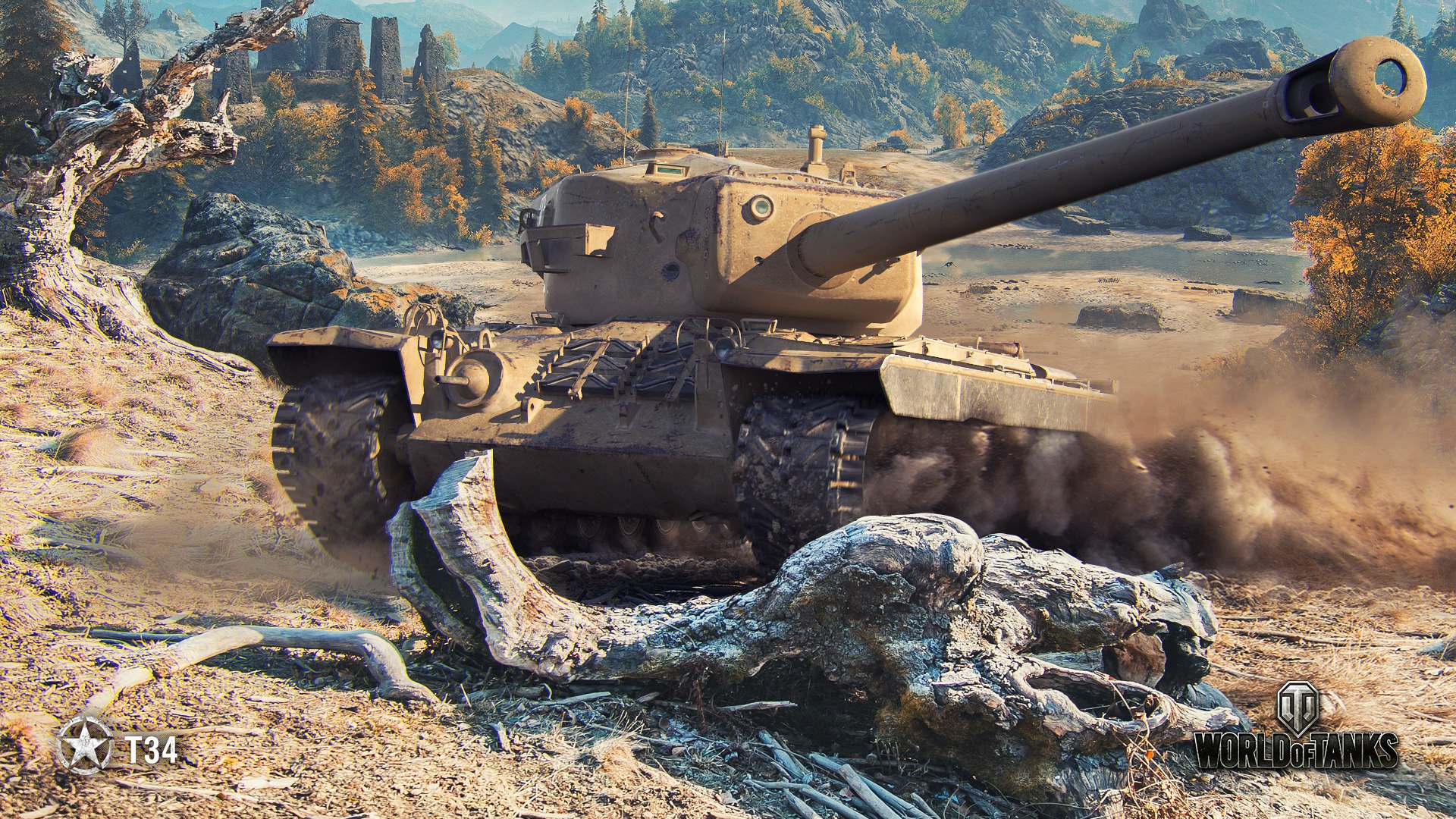 898176 descargar fondo de pantalla videojuego, world of tanks, tanque, t 34: protectores de pantalla e imágenes gratis