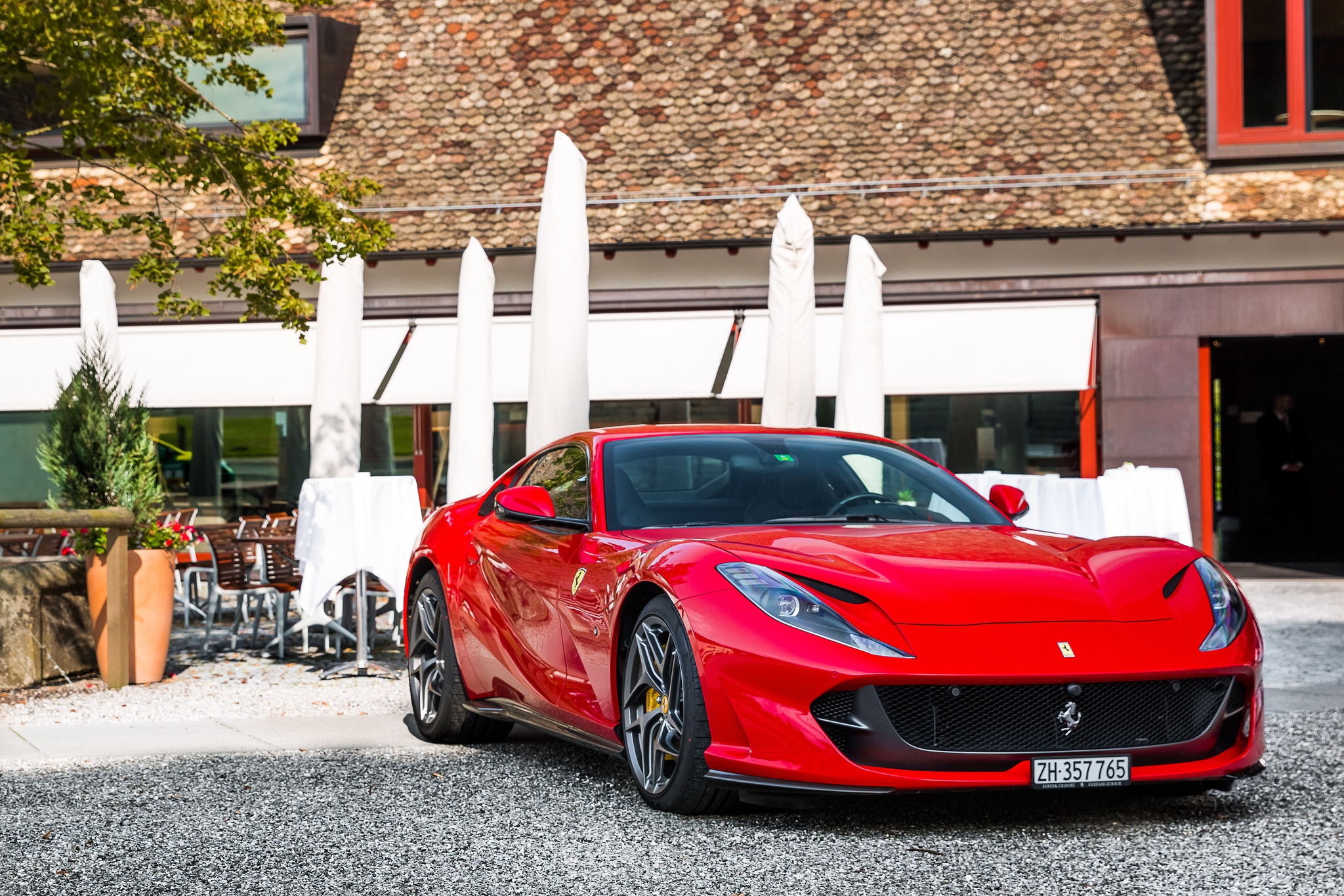 Download mobile wallpaper Ferrari, Car, Ferrari 812 Superfast, Vehicles for free.