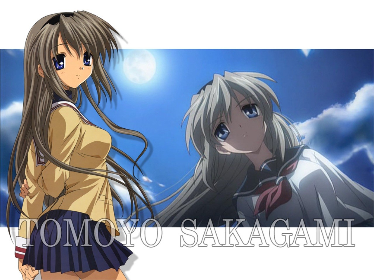 Download mobile wallpaper Anime, Clannad, Tomoyo Sakagami for free.