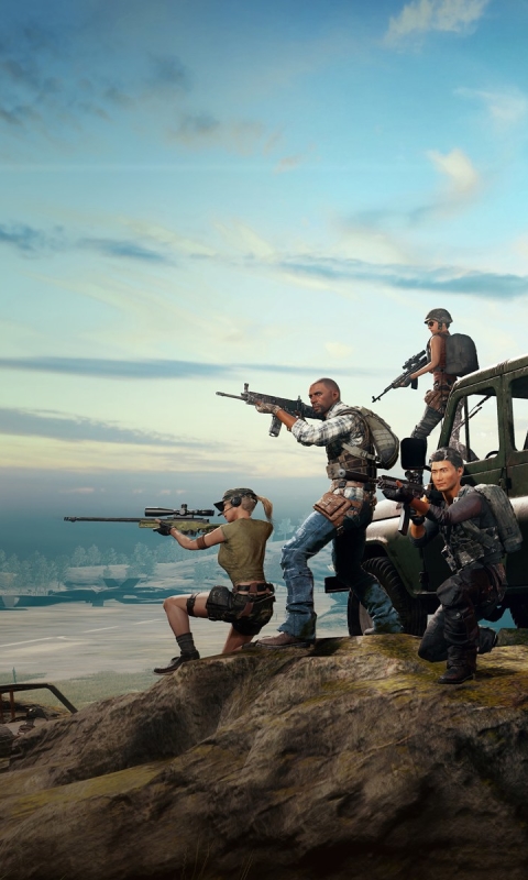 Handy-Wallpaper Computerspiele, Playerunknown's Battlegrounds kostenlos herunterladen.