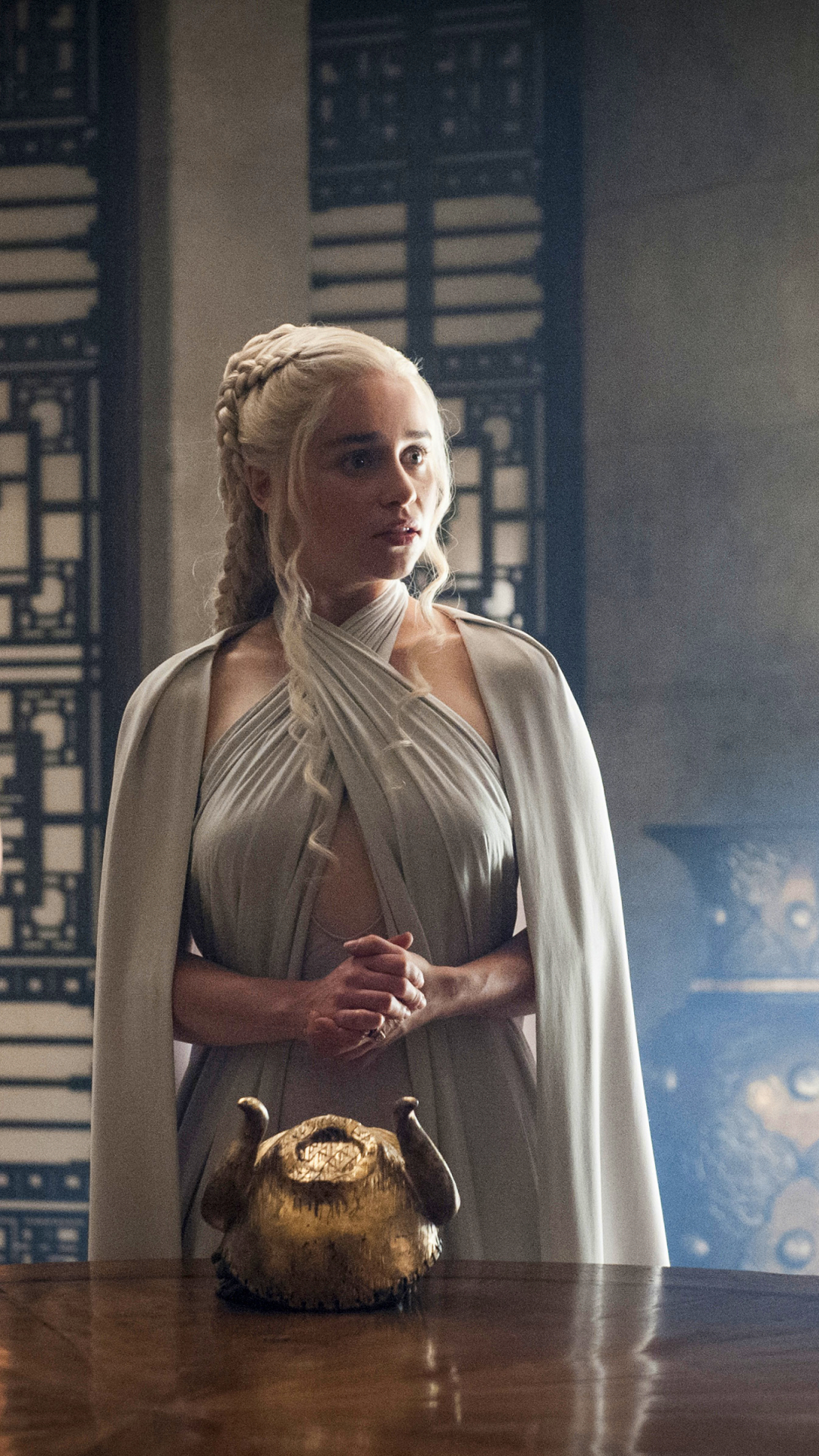 Baixar papel de parede para celular de Programa De Tv, A Guerra Dos Tronos, Daenerys Targaryen, Emilia Clarke gratuito.