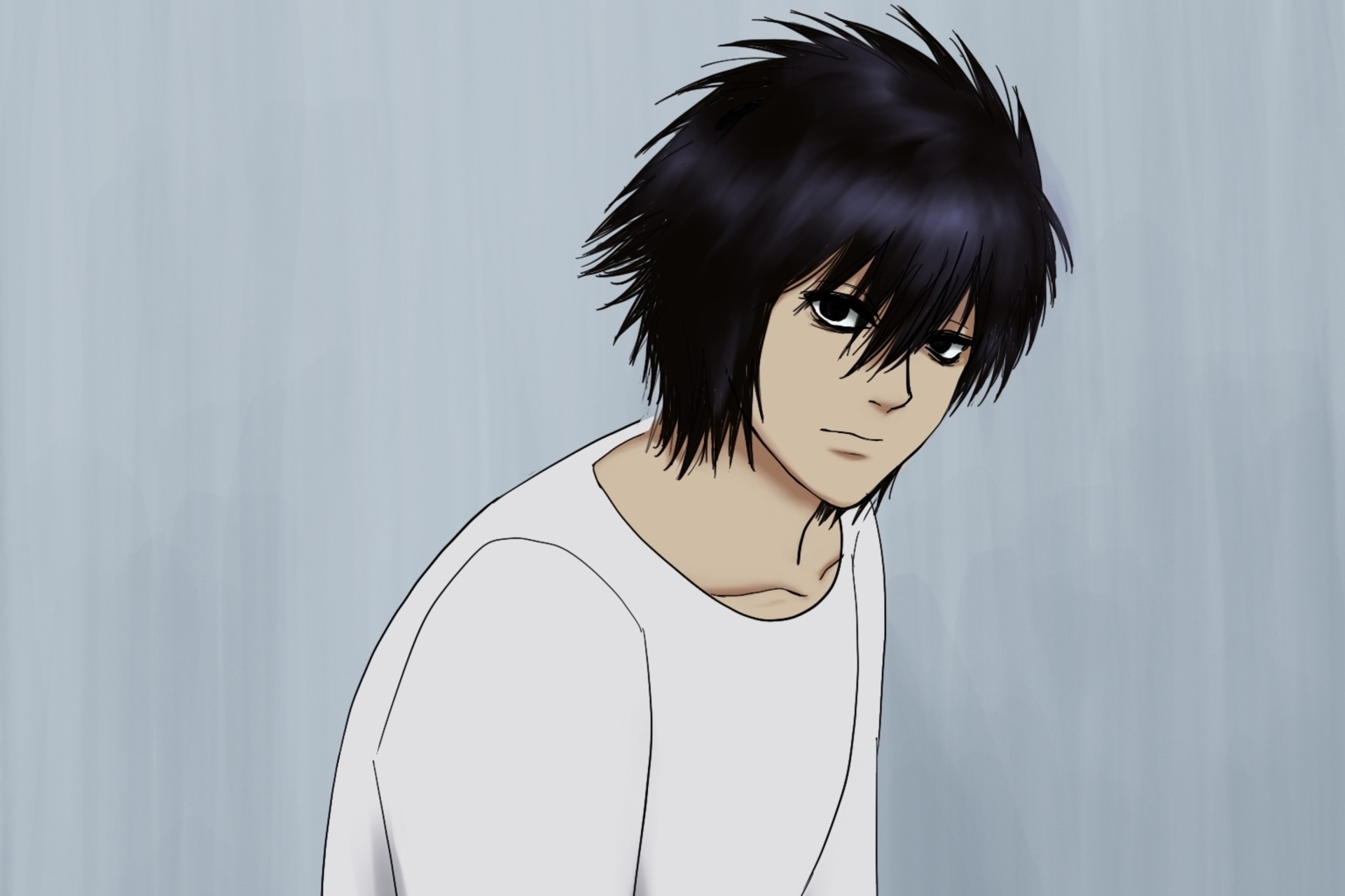 Laden Sie das Death Note, Animes, L (Todesnotiz)-Bild kostenlos auf Ihren PC-Desktop herunter