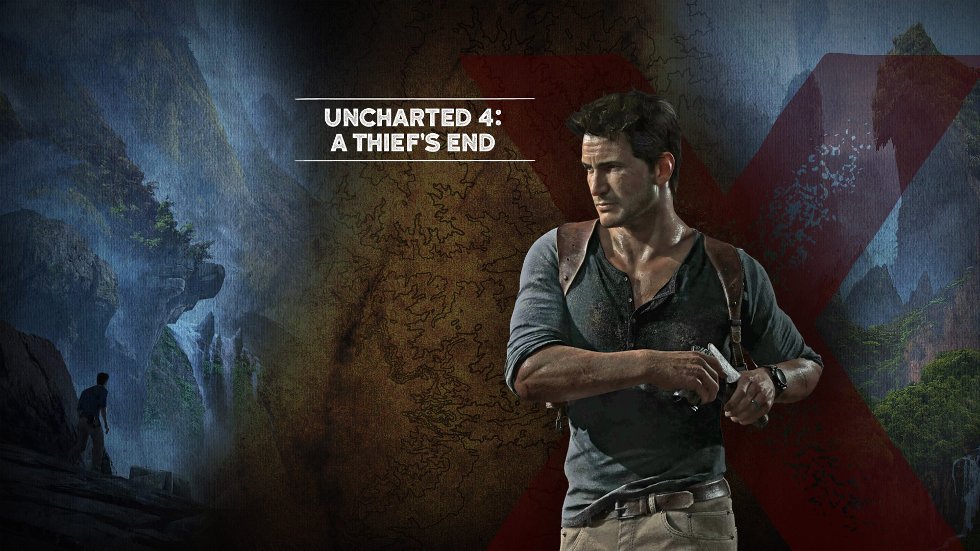 349894 скачать обои видеоигры, uncharted 4: путь вора, анчартед: на картах не значится - заставки и картинки бесплатно