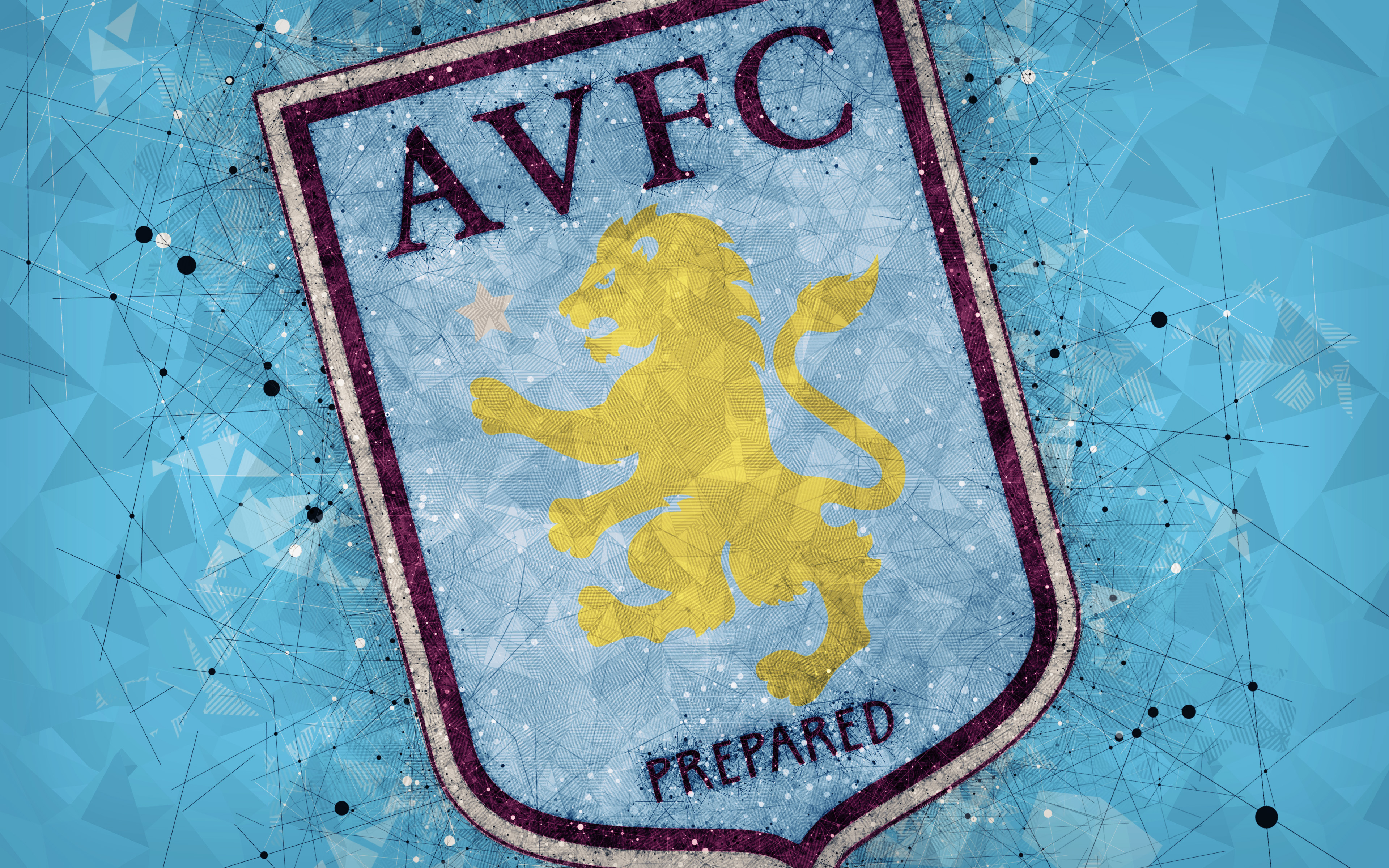 Handy-Wallpaper Sport, Fußball, Logo, Emblem, Aston Villa Fc kostenlos herunterladen.