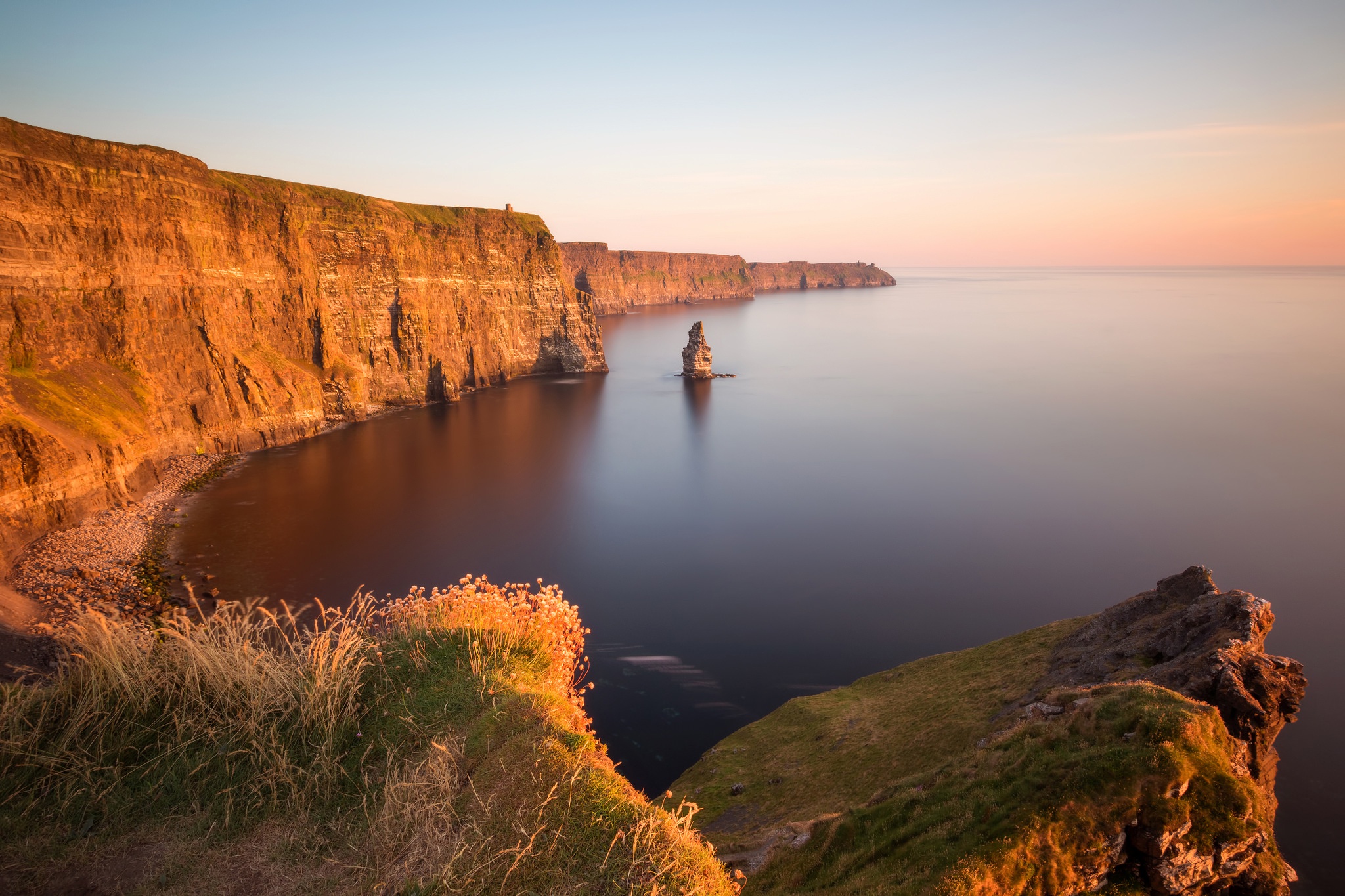 Free download wallpaper Nature, Horizon, Ocean, Earth, Cliff, Coastline on your PC desktop