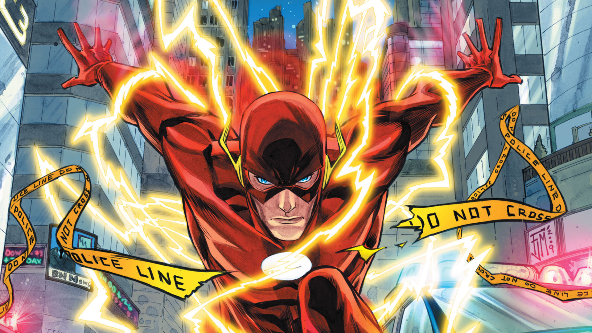 Baixar papel de parede para celular de Barry Allen, Flash, História Em Quadrinhos, Dc Comics gratuito.