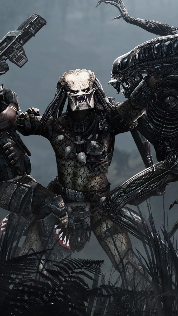 Download mobile wallpaper Alien, Predator, Video Game, Aliens Vs Predator for free.