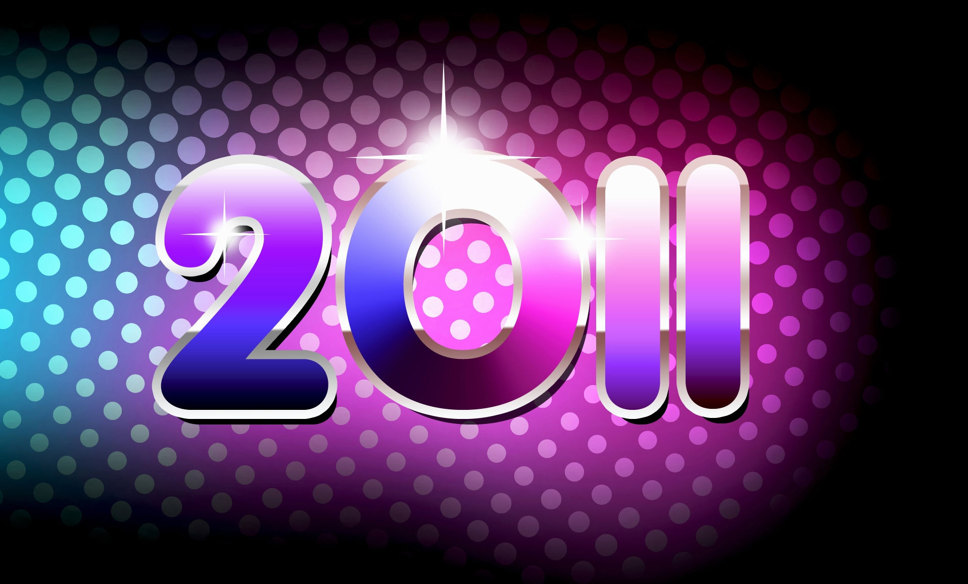 Популярні заставки і фони Новий Рік 2011 на комп'ютер