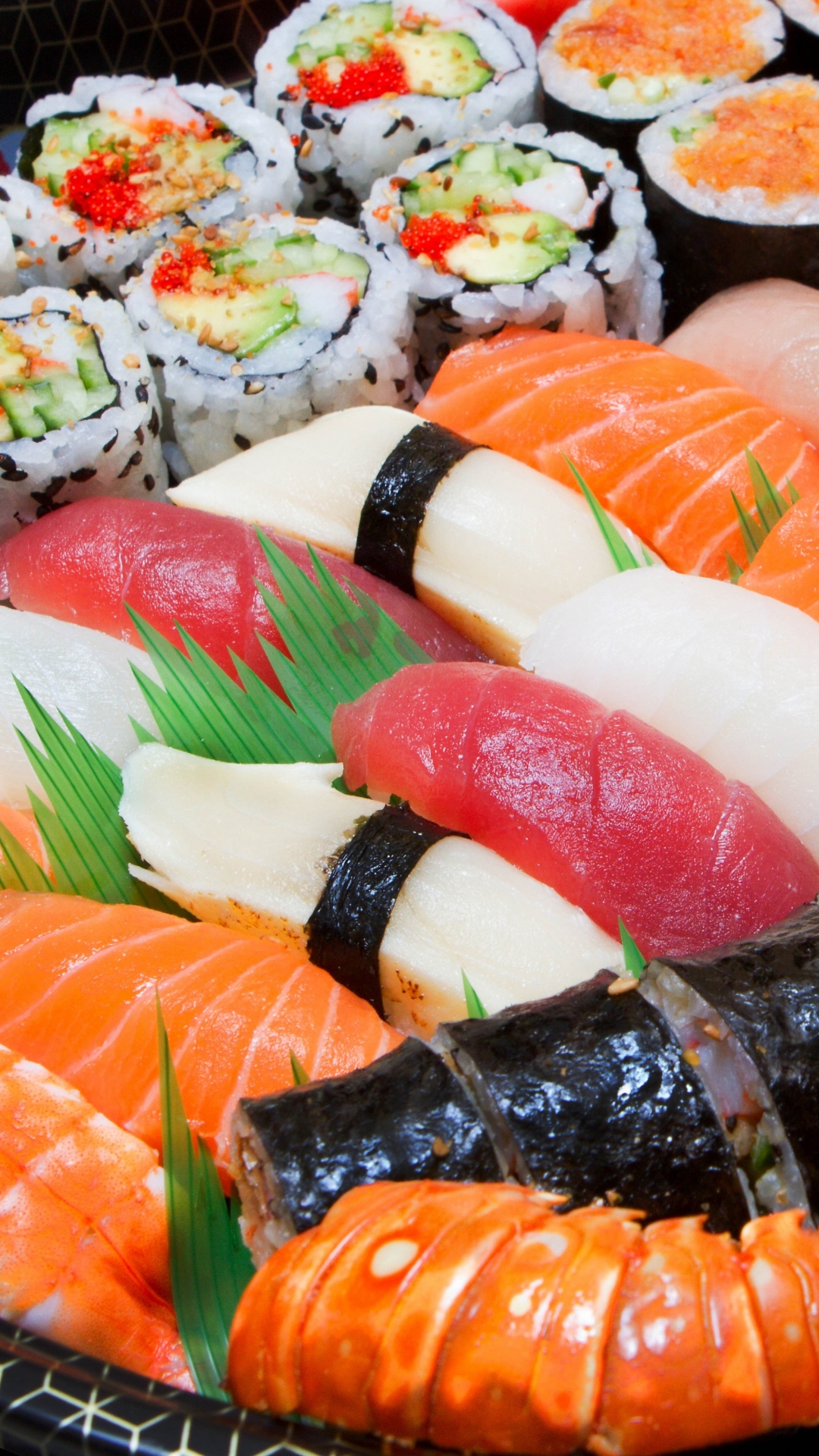 Descarga gratuita de fondo de pantalla para móvil de Sushi, Alimento.