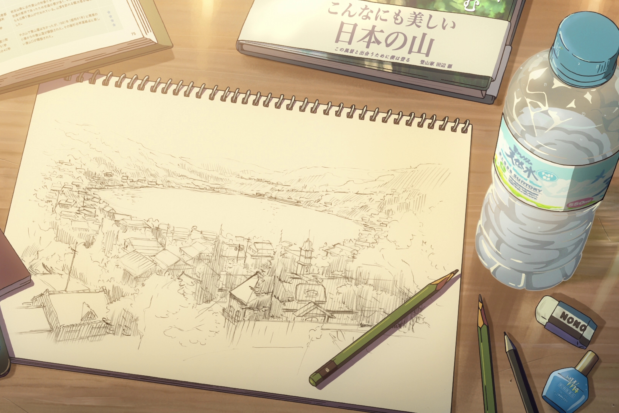 Free download wallpaper Anime, Drawing, Sketch, Your Name, Kimi No Na Wa on your PC desktop