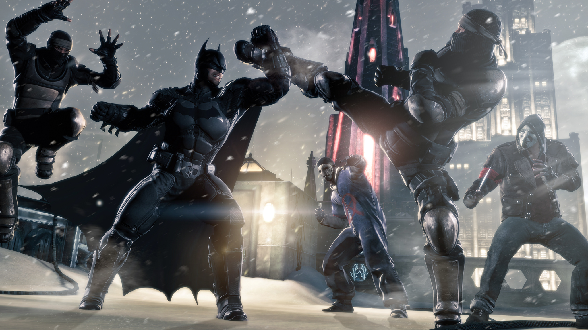 312030 baixar papel de parede videogame, batman: arkham origins, homem morcego - protetores de tela e imagens gratuitamente