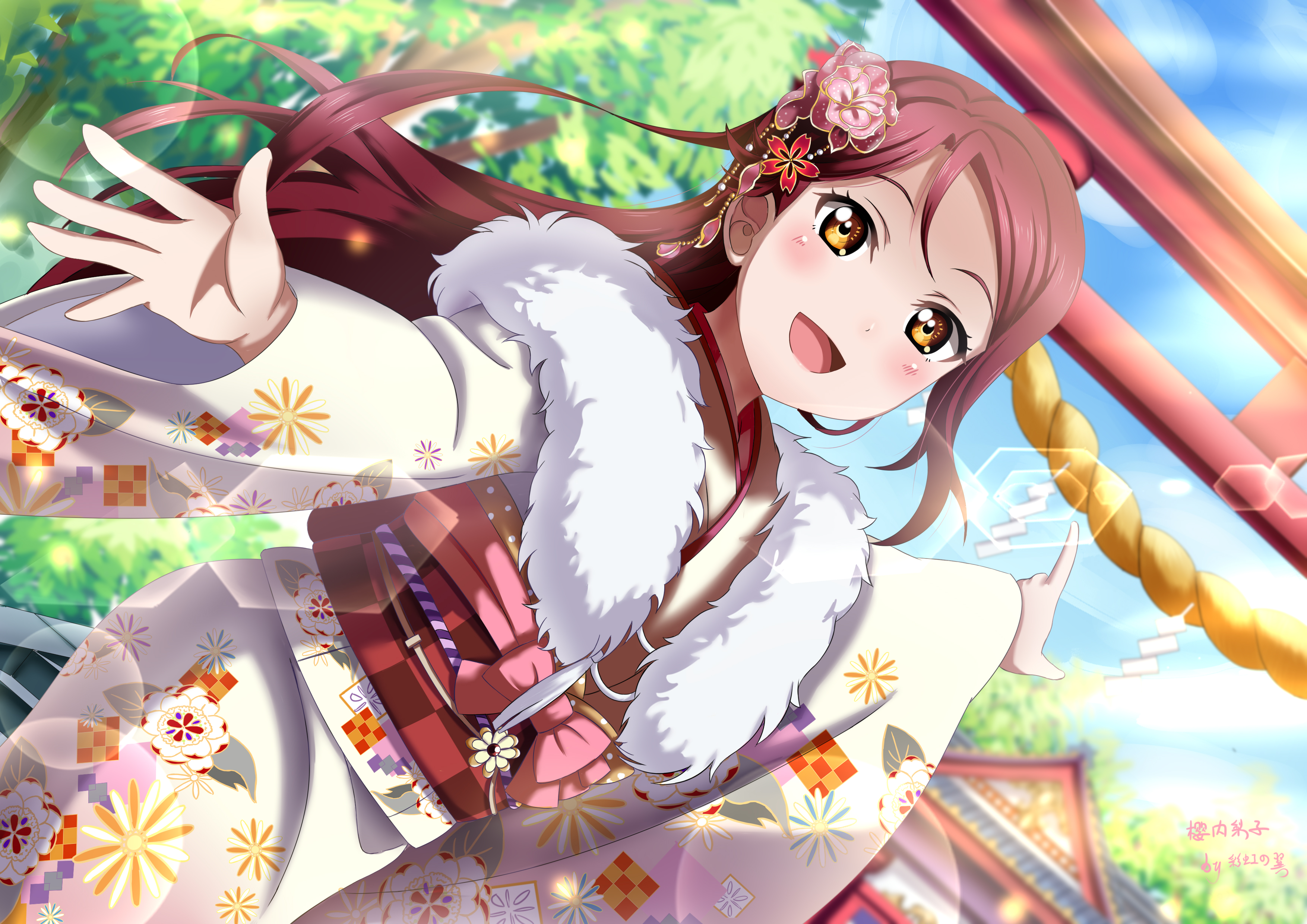 Baixar papel de parede para celular de Anime, Amar Viver!, Love Live! Sunshine!!, Riko Sakurauchi gratuito.