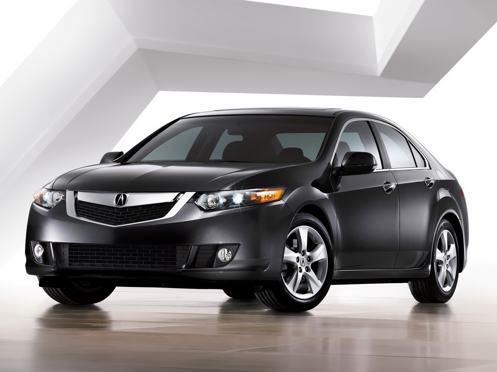 Free download wallpaper Auto, Acura, Cars, Front View, Style, Akura, 2008, Tsx on your PC desktop