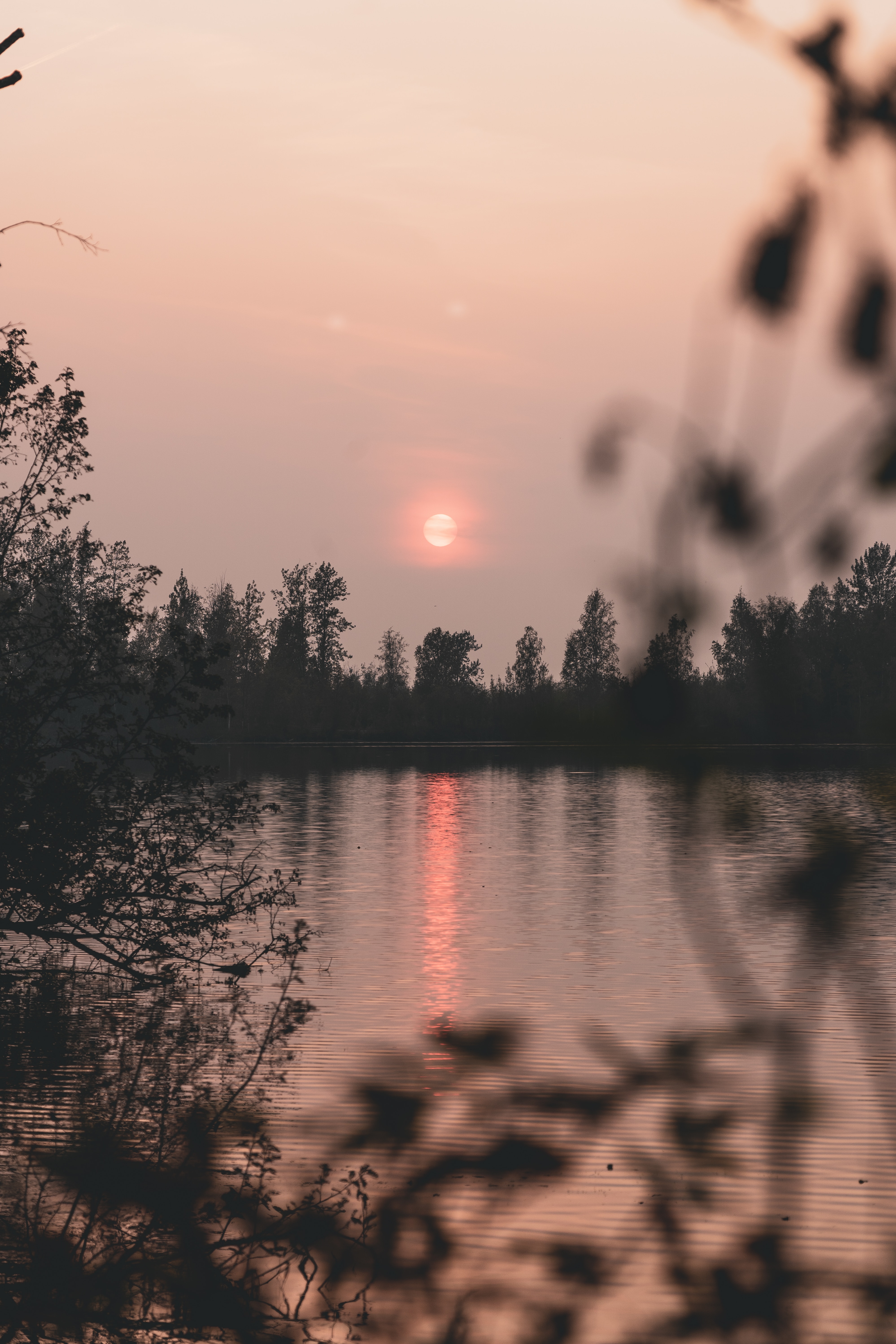Free download wallpaper Lake, Dusk, Nature, Sunset, Twilight, Landscape on your PC desktop