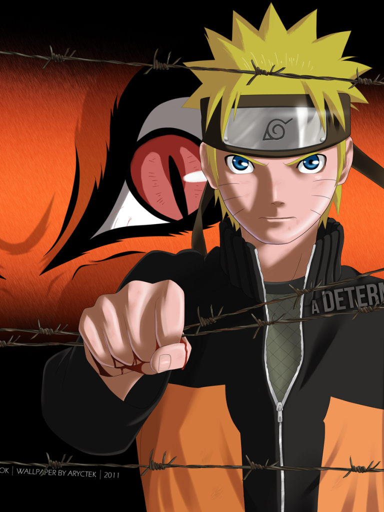 Descarga gratuita de fondo de pantalla para móvil de Naruto, Animado, Naruto Uzumaki, Kurama (Naruto), Kyubi (Naruto).