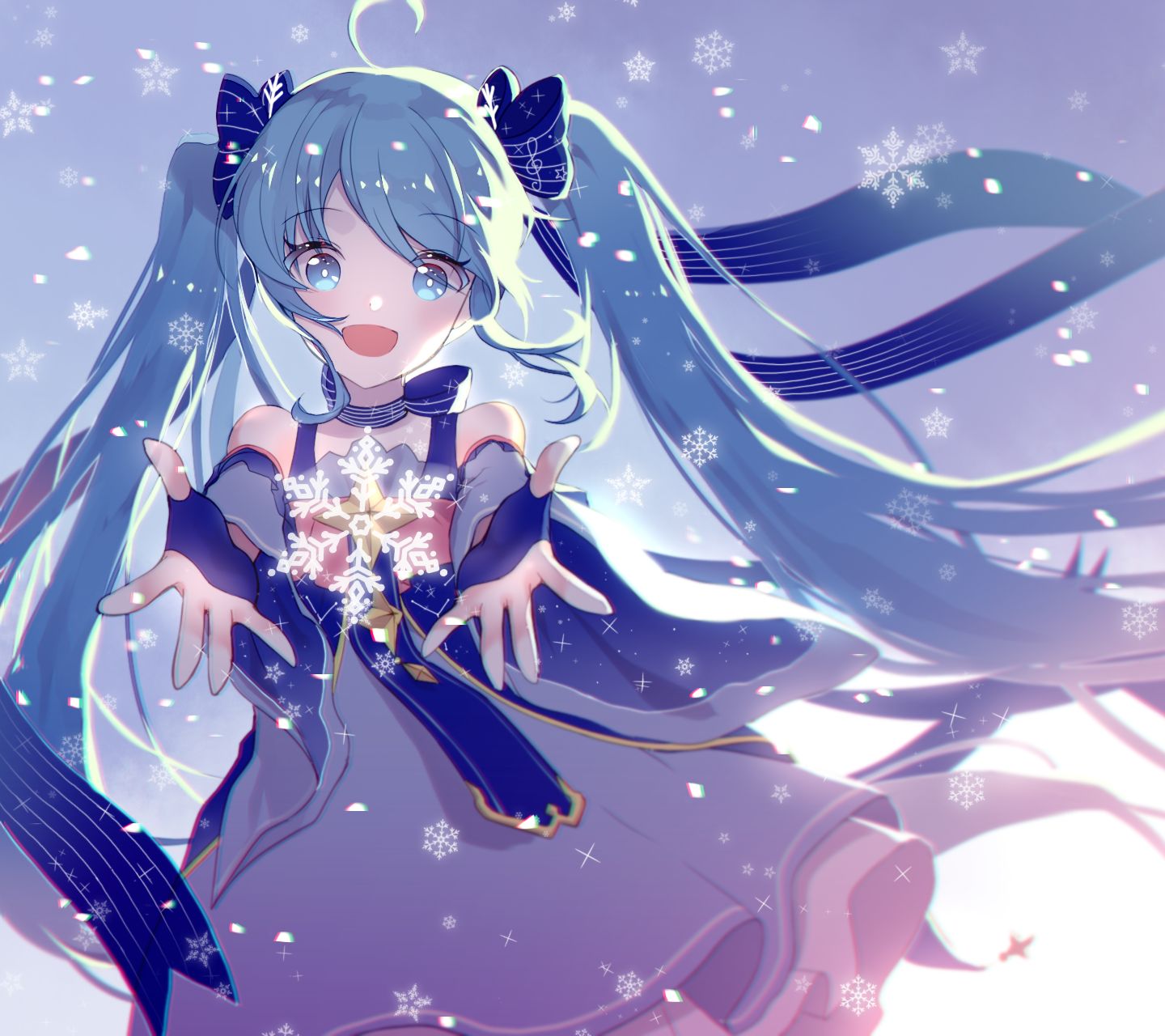 Laden Sie das Vocaloid, Hatsune Miku, Animes-Bild kostenlos auf Ihren PC-Desktop herunter