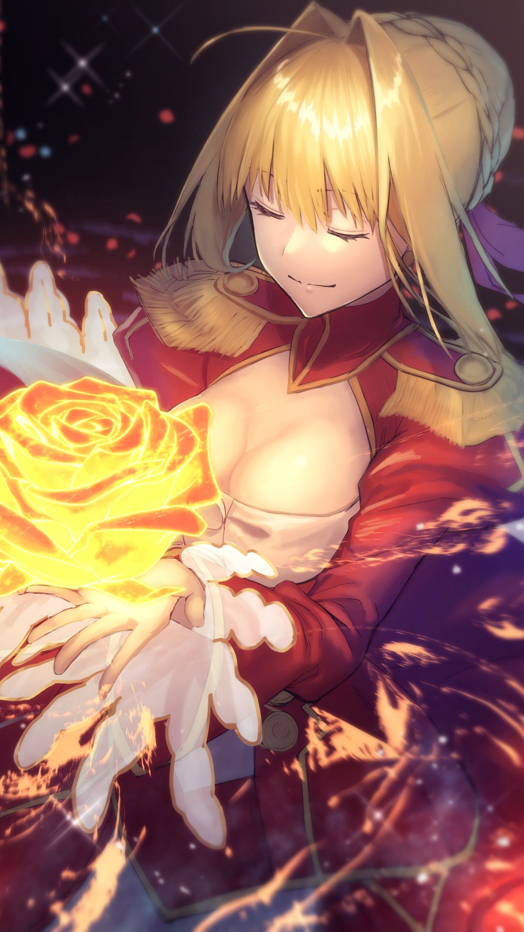 Download mobile wallpaper Anime, Saber (Fate Series), Red Saber, Fate/extra, Fate Series for free.