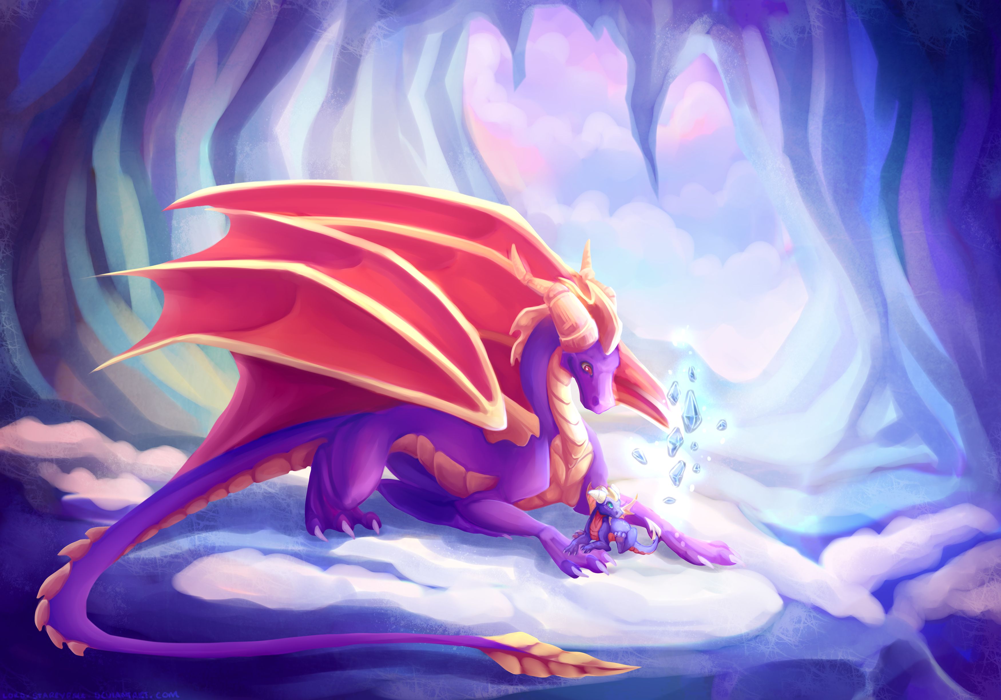717660 descargar fondo de pantalla videojuego, spyro the dragon, dragón, spyro (personaje): protectores de pantalla e imágenes gratis