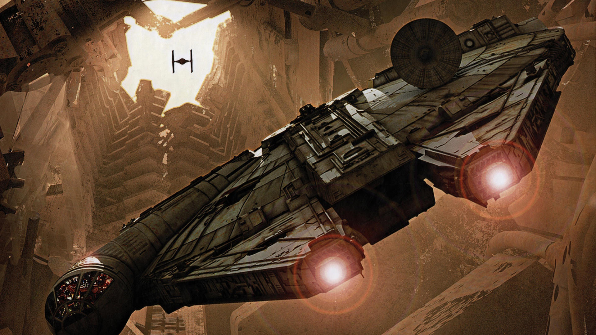 Download mobile wallpaper Star Wars, Movie, Millennium Falcon, Star Wars Episode Vii: The Force Awakens for free.