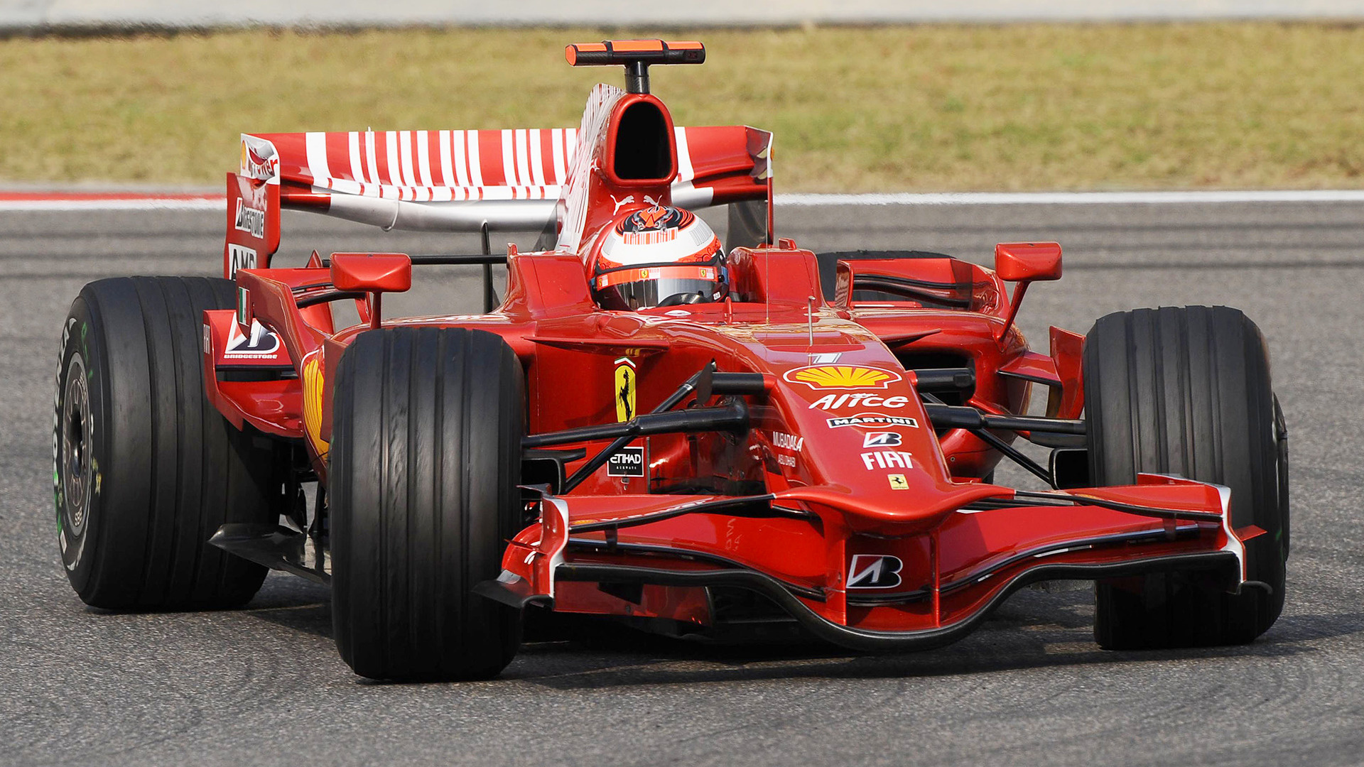 Baixe gratuitamente a imagem Ferrari, Fórmula 1, Carro, Carro De Corrida, Veículos, Ferrari F2008 na área de trabalho do seu PC
