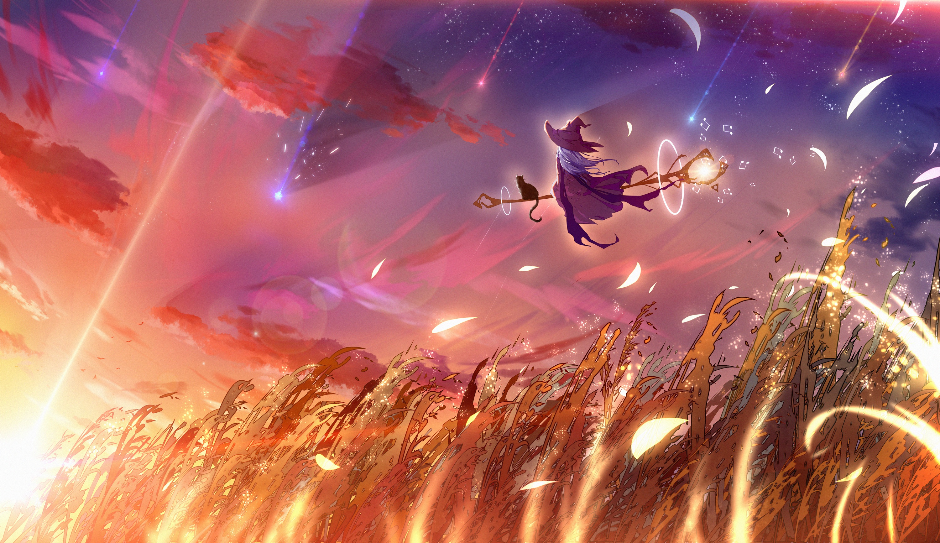 Laden Sie das Hexe, Animes-Bild kostenlos auf Ihren PC-Desktop herunter