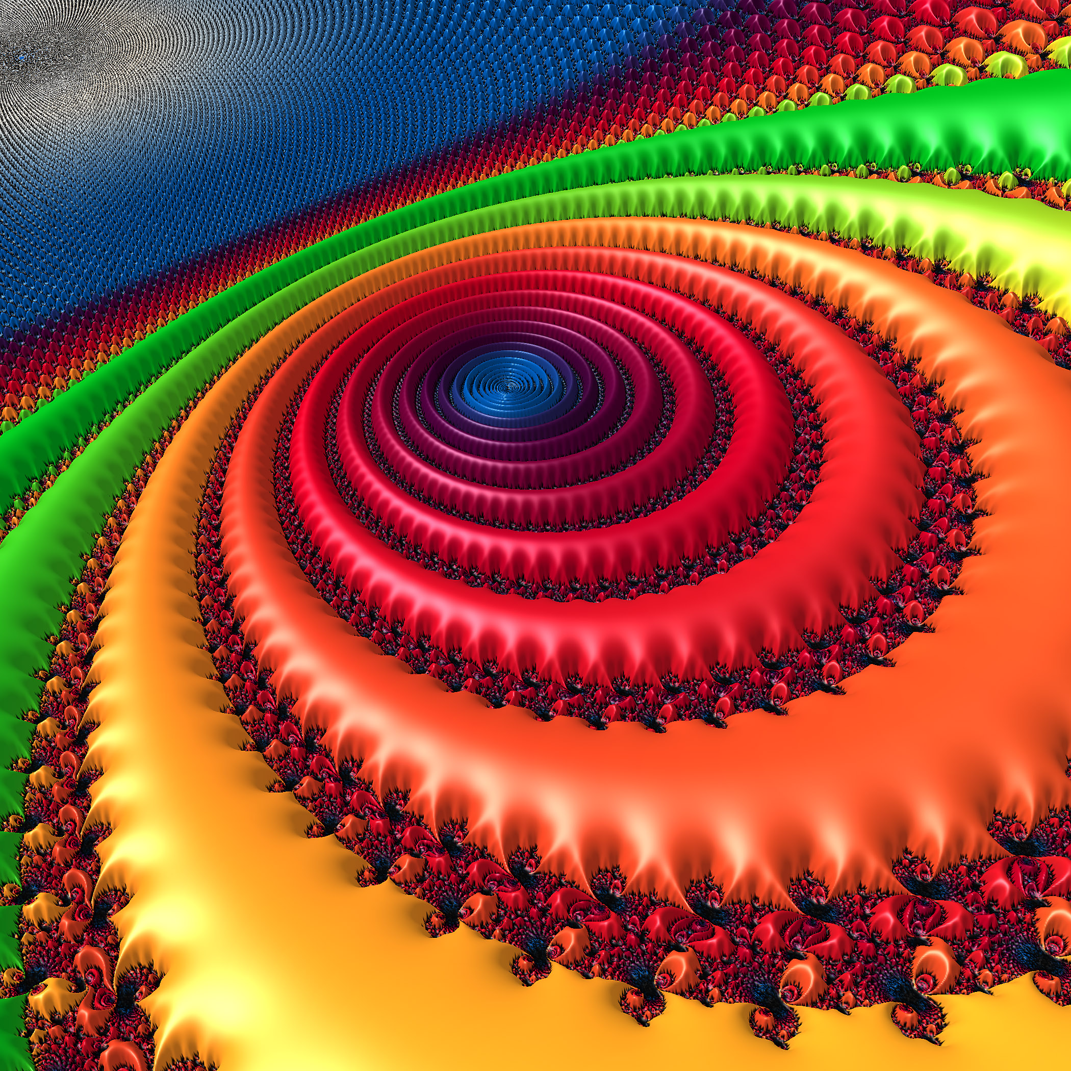 Free download wallpaper Spiral, Patterns, Circles, Motley, Rotation, Multicolored, Fractal, 3D on your PC desktop