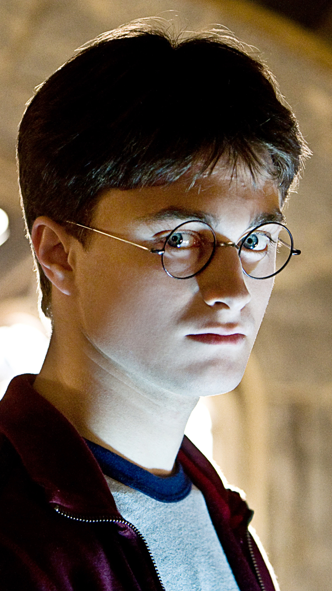 Handy-Wallpaper Harry Potter, Daniel Radcliffe, Brille, Filme, Harry Potter Und Der Halbblutprinz kostenlos herunterladen.