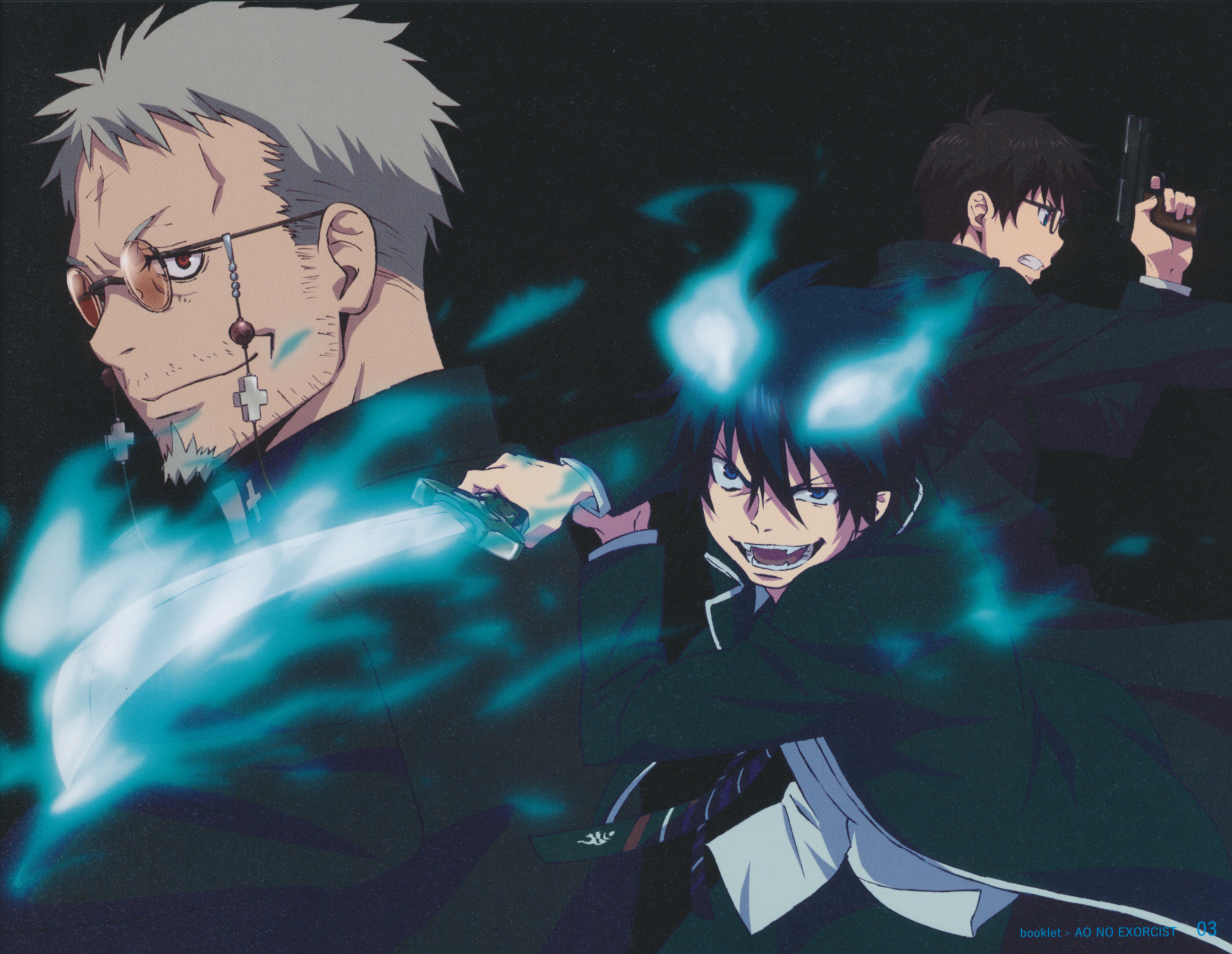 Laden Sie das Animes, Blue Exorcist-Bild kostenlos auf Ihren PC-Desktop herunter