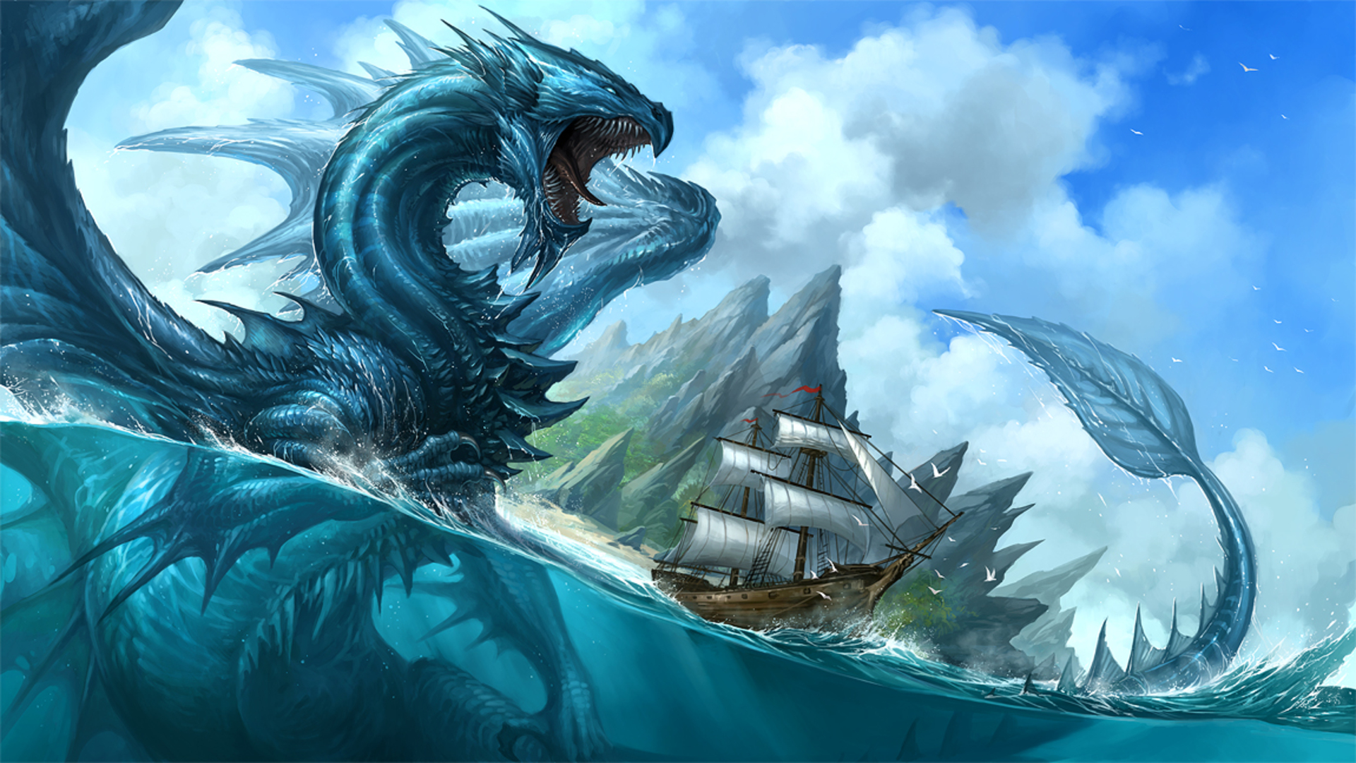 610315 télécharger l'image dragon, créature, monstre, fantaisie - fonds d'écran et économiseurs d'écran gratuits