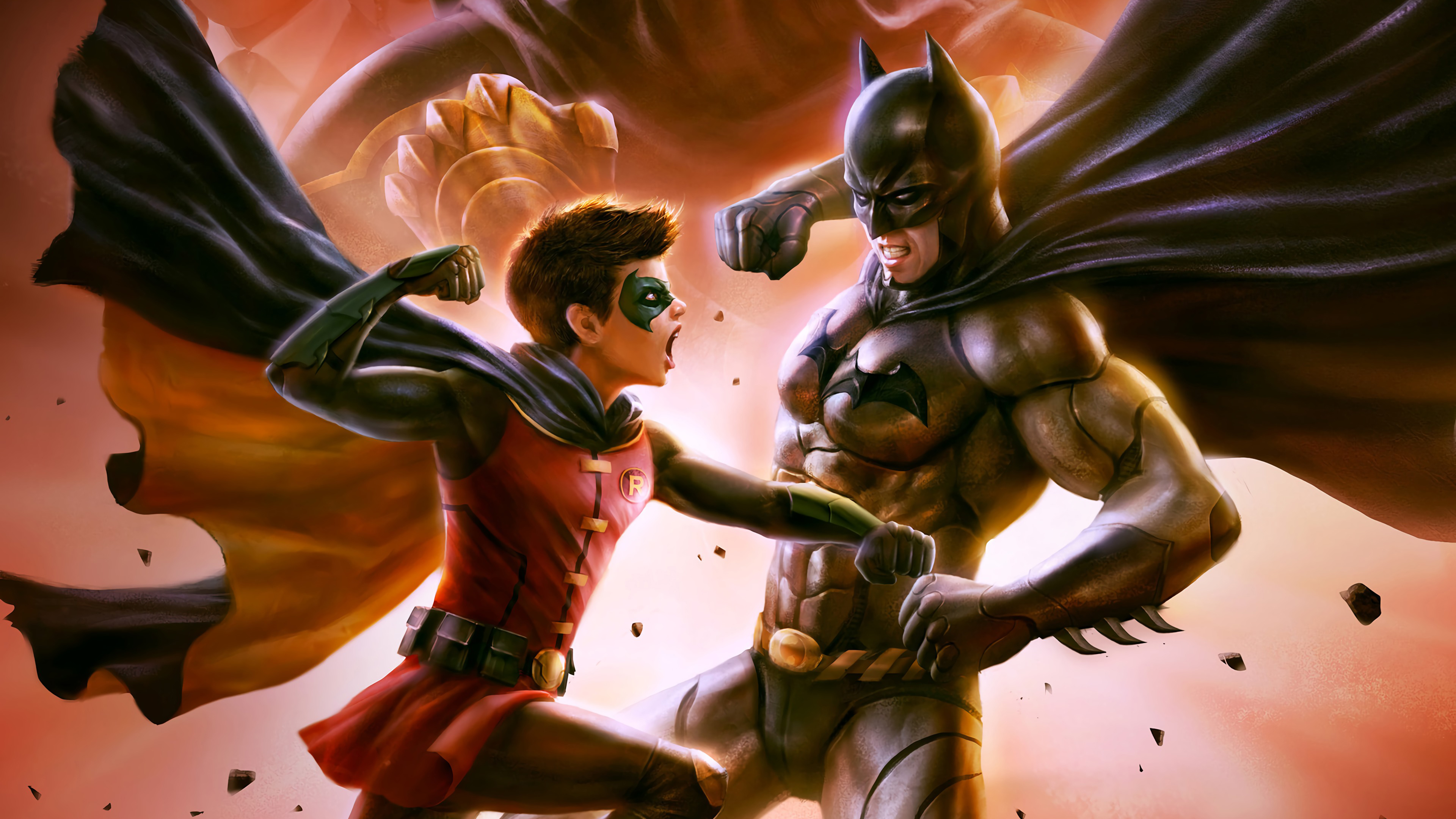 Los mejores fondos de pantalla de Batman Vs Robin para la pantalla del teléfono