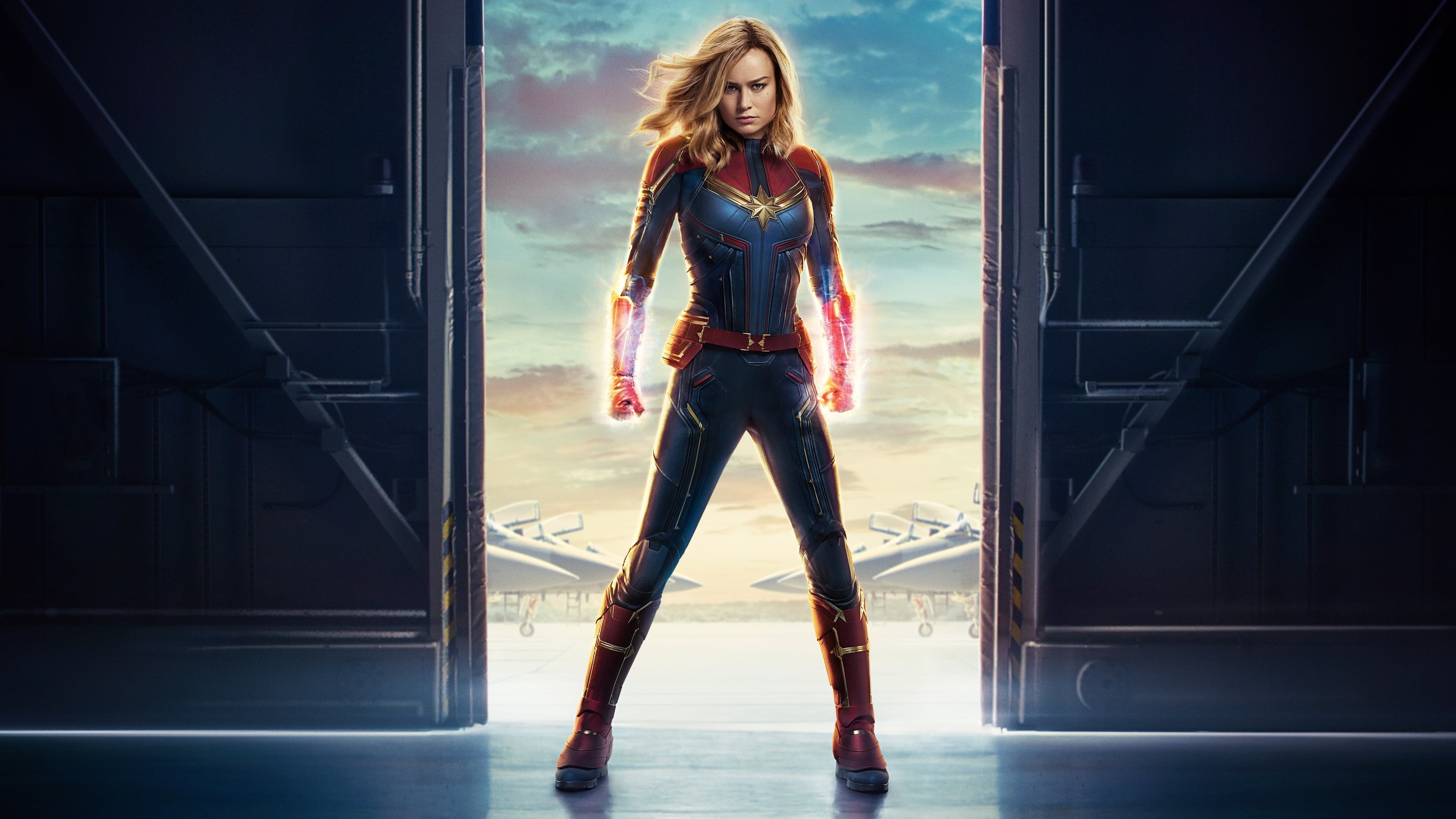 Laden Sie das Filme, Carol Danvers, Captain Marvel, Brie Larson-Bild kostenlos auf Ihren PC-Desktop herunter