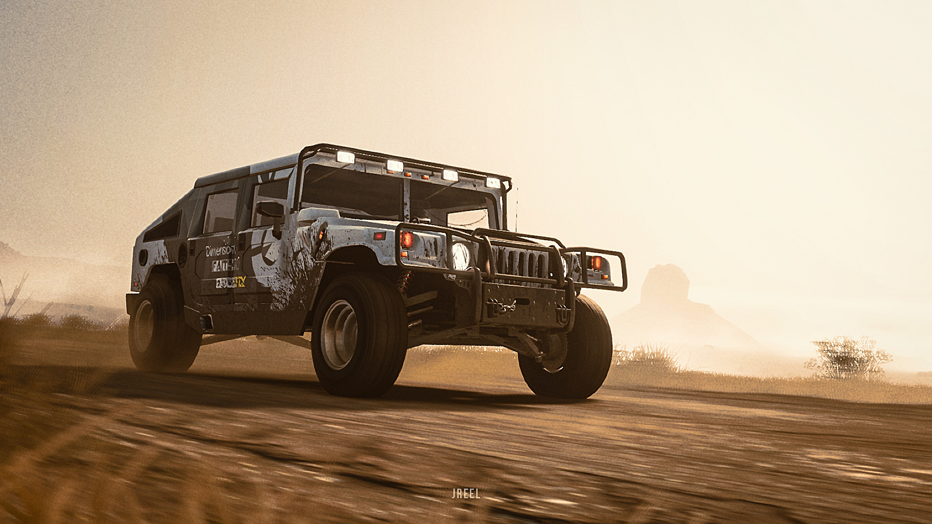 video game, the crew 2, hummer h1, hummer