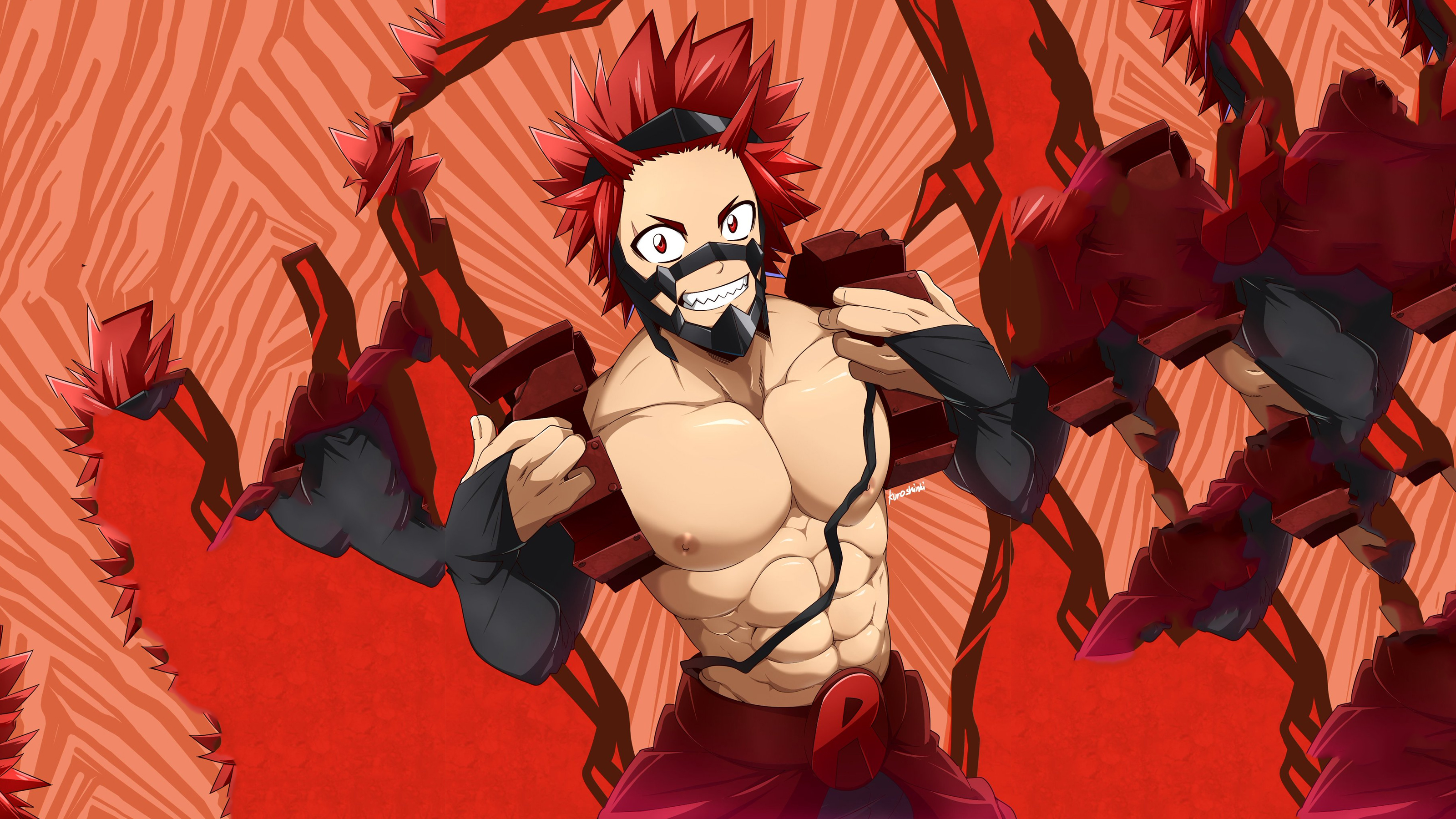 Baixar papel de parede para celular de Anime, Minha Academia De Heróis, Eijiro Kirishima gratuito.