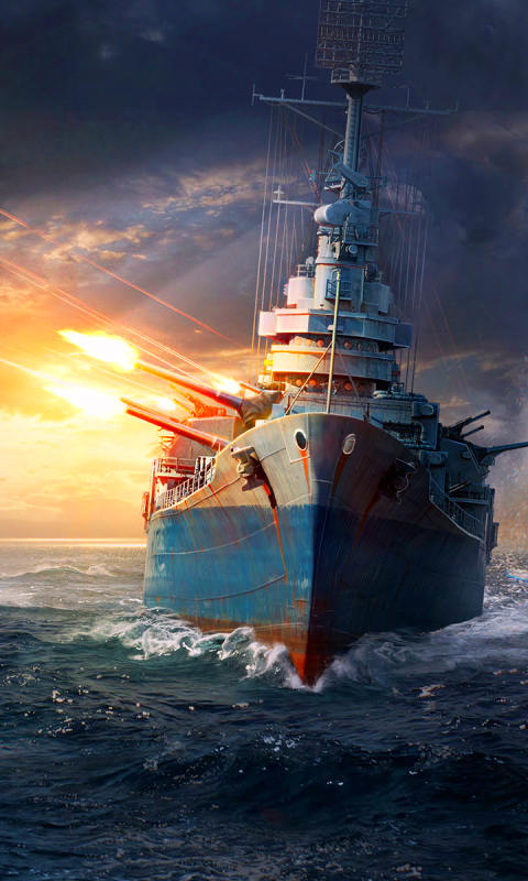 Скачать картинку Видеоигры, Мир Военных Кораблей, Военные Корабли в телефон бесплатно.
