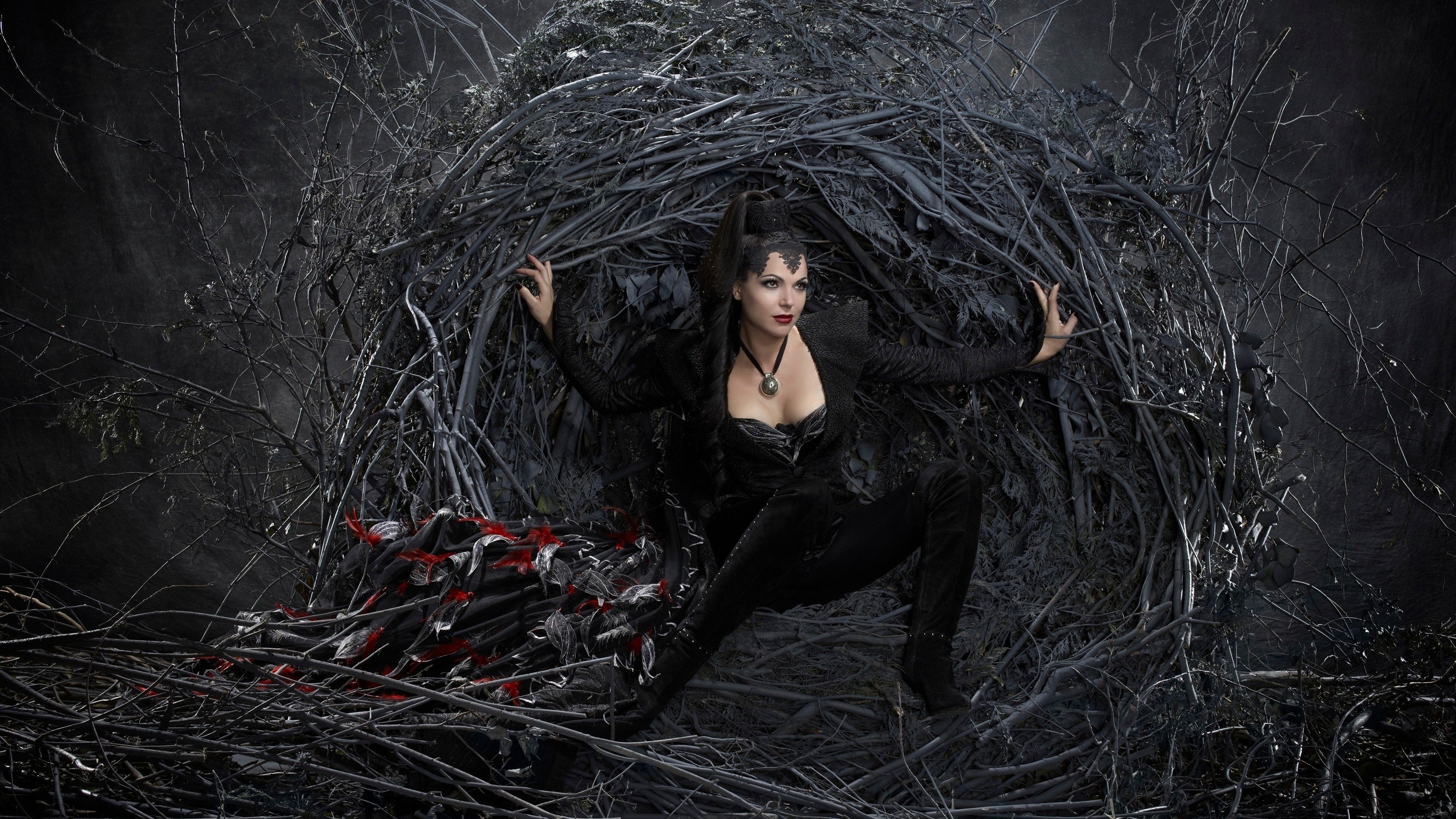lana parrilla, regina mills, tv show, once upon a time, evil queen (once upon a time)