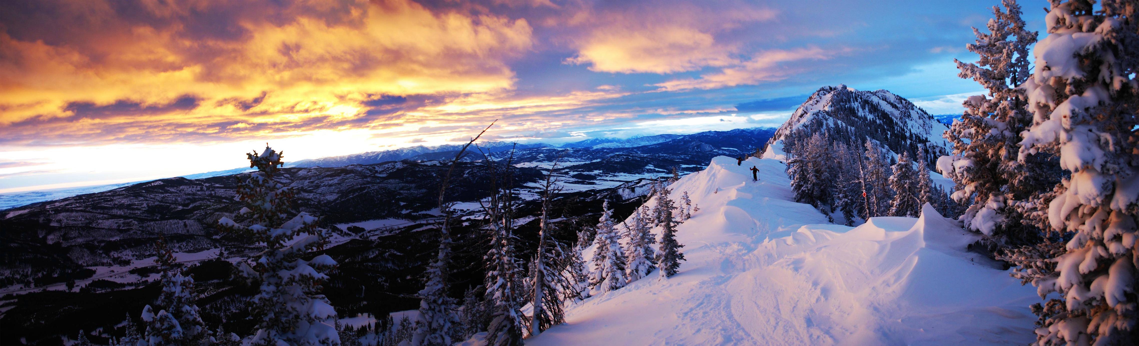 Скачать картинку Катание На Лыжах, Виды Спорта, Зима в телефон бесплатно.