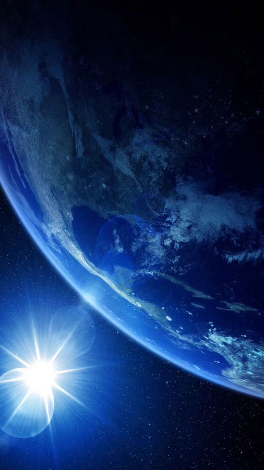 Descarga gratuita de fondo de pantalla para móvil de Planetas, Sol, Luna, Espacio, Planeta, Ciencia Ficción, Eclipse.