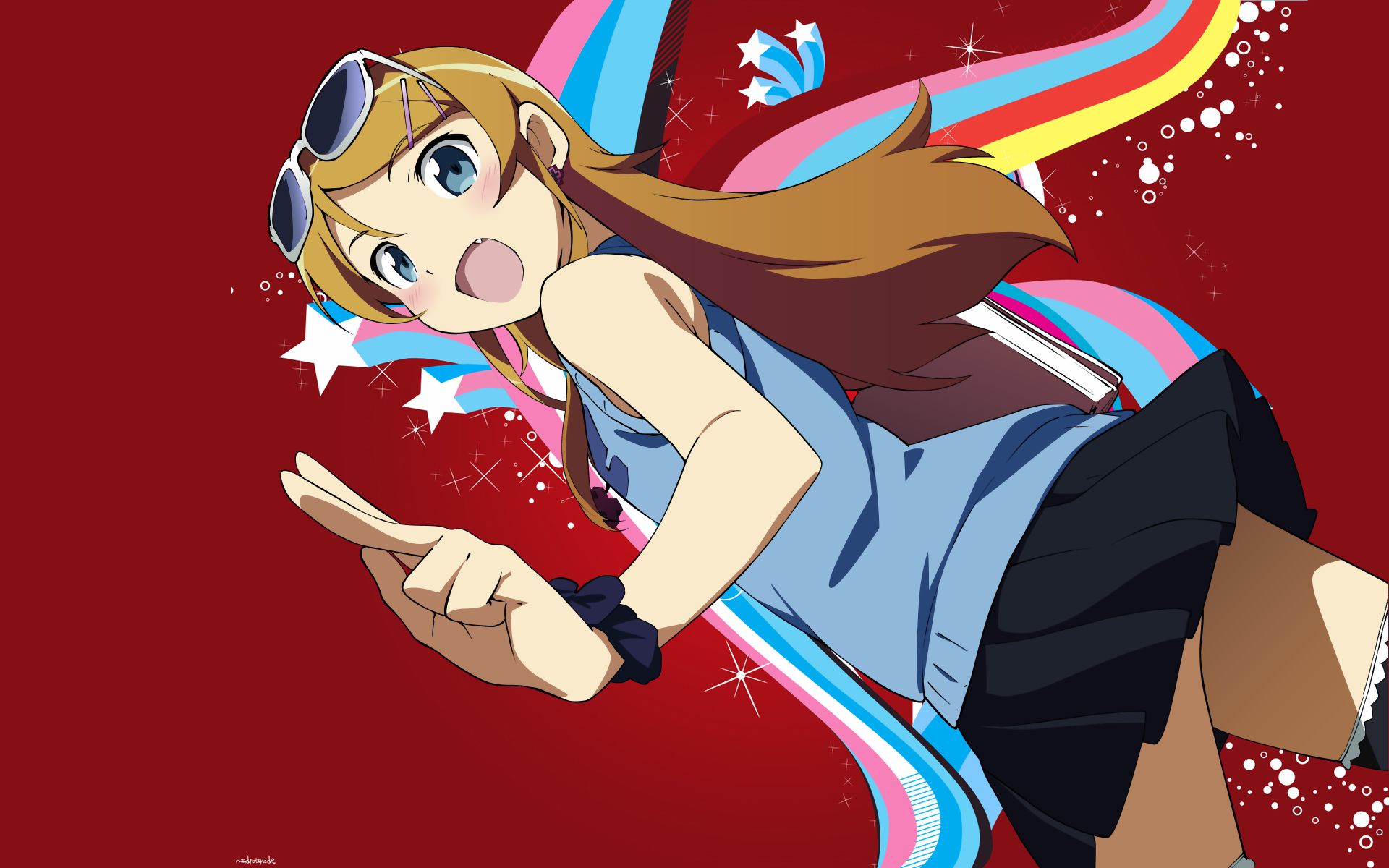 Laden Sie das Animes, Oreimo, Kirino Kousaka-Bild kostenlos auf Ihren PC-Desktop herunter