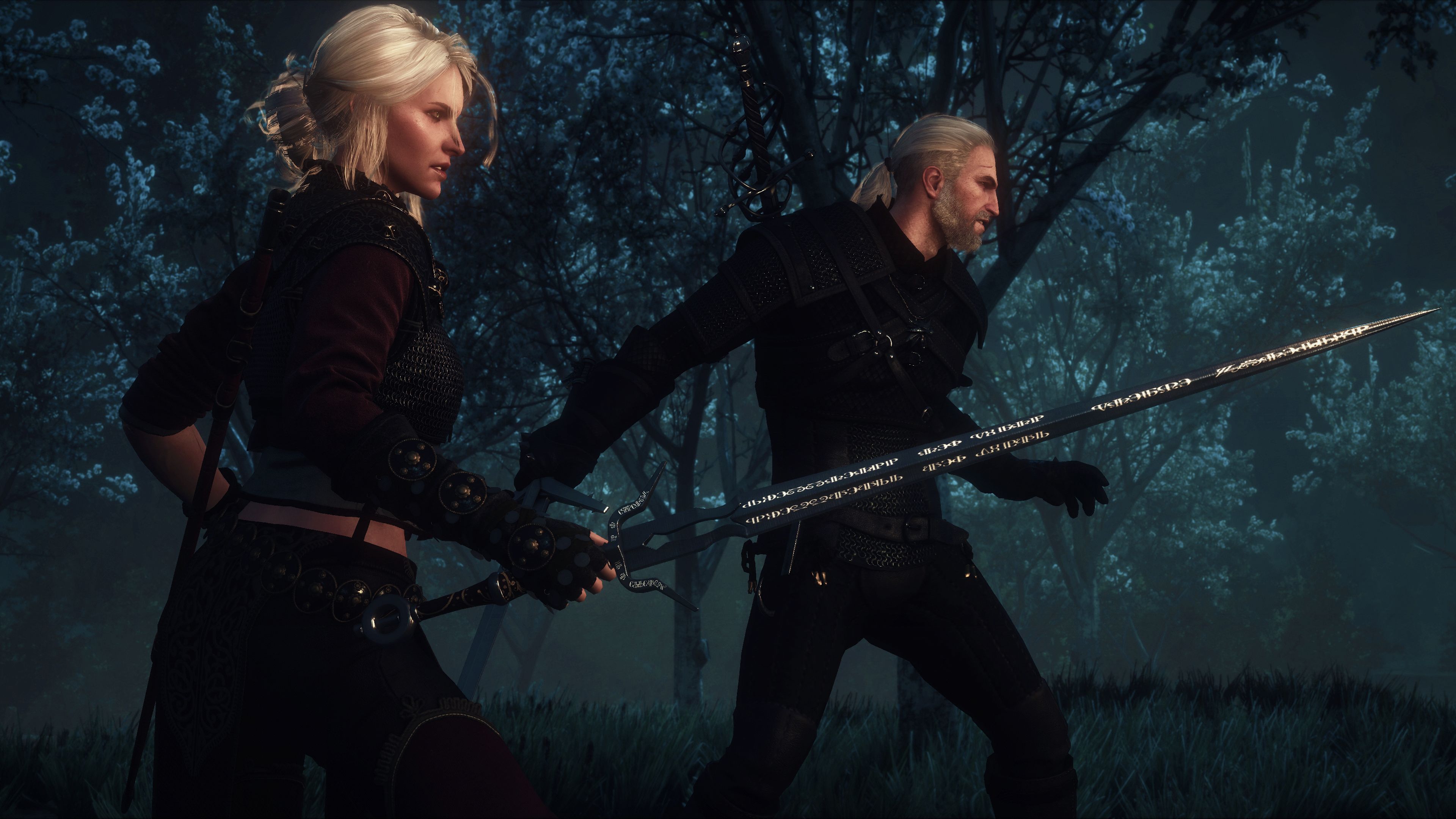 the witcher 3: wild hunt, video game, ciri (the witcher), geralt of rivia, the witcher