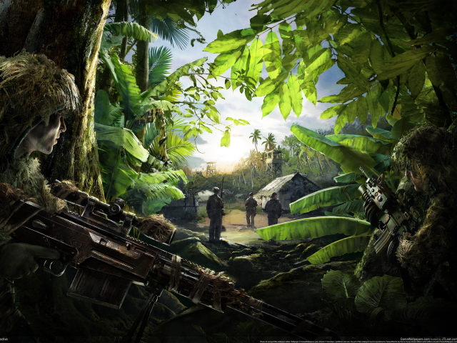 1255184 Hintergrundbild herunterladen computerspiele, sniper: ghost warrior, scharfschütze, soldat - Bildschirmschoner und Bilder kostenlos