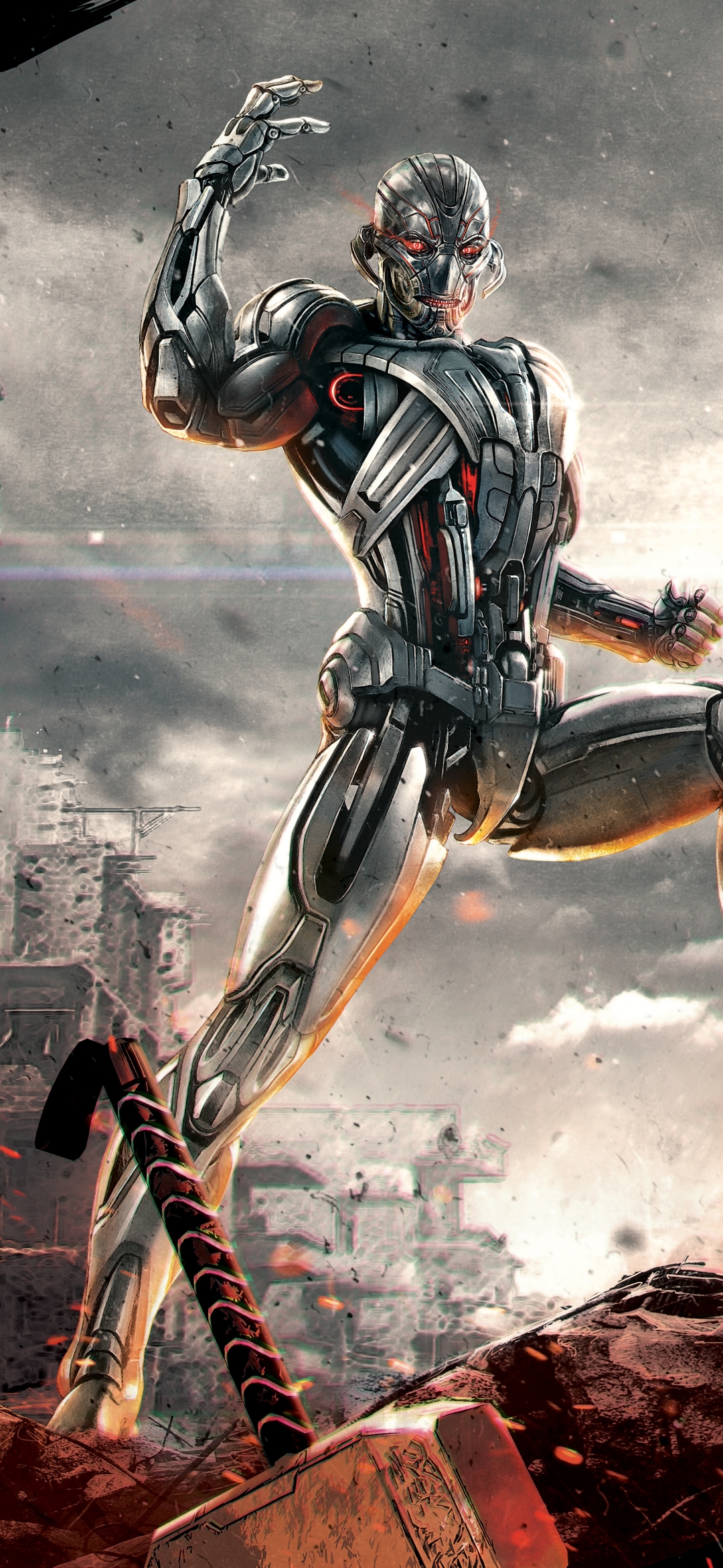 Download mobile wallpaper Ultron, Avengers: Age Of Ultron, The Avengers, Movie for free.