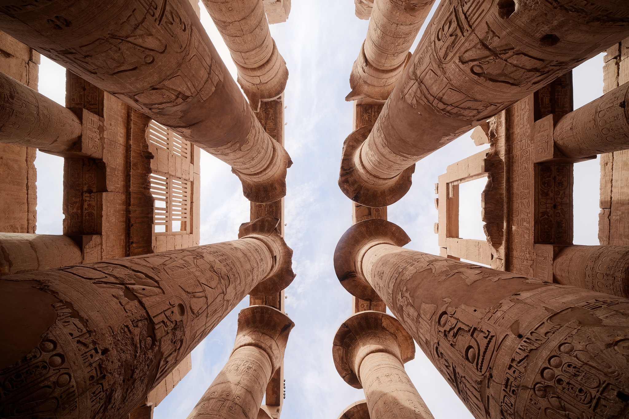 Free download wallpaper Architecture, Egypt, Ruin, Man Made on your PC desktop