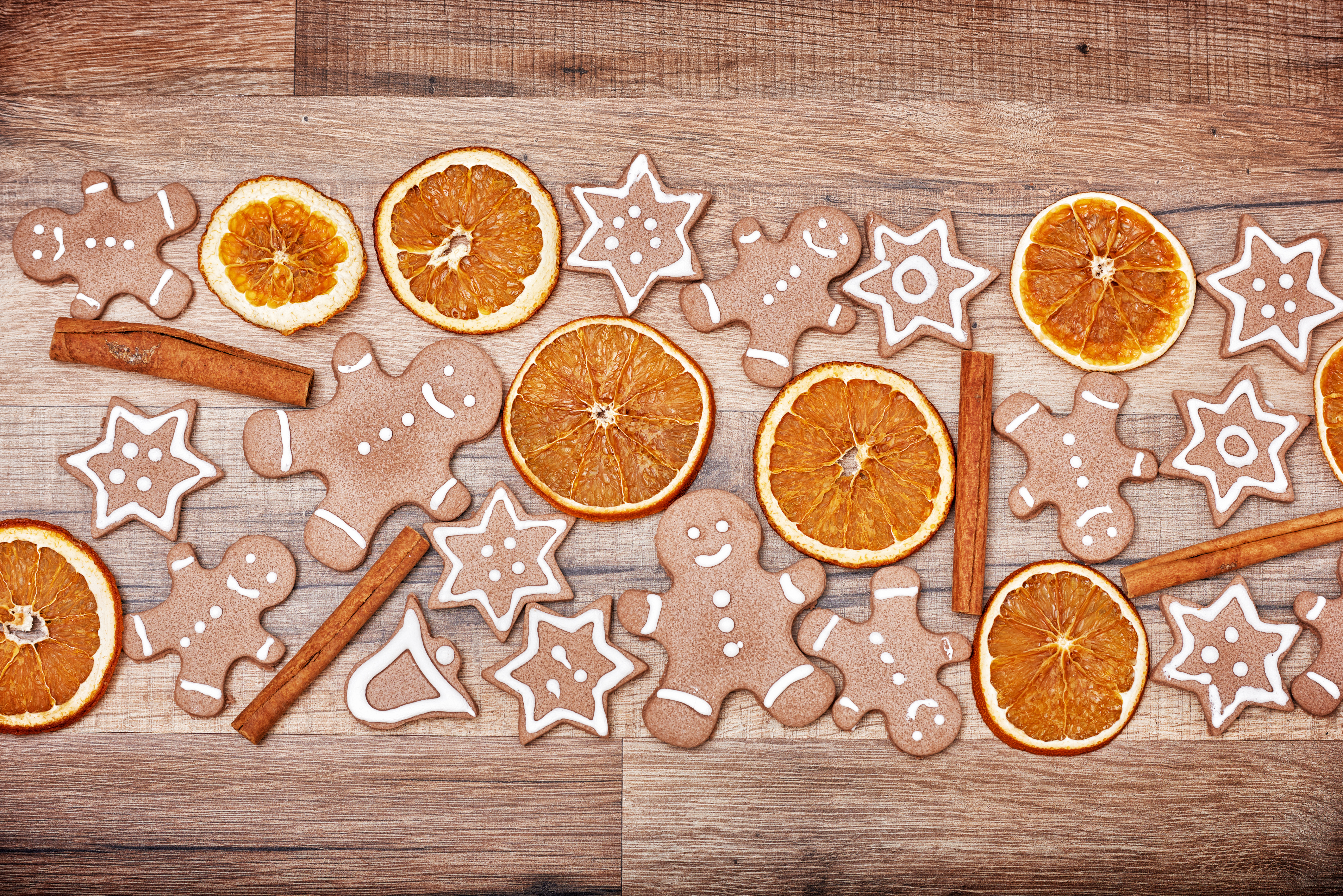 Free download wallpaper Cinnamon, Christmas, Holiday, Gingerbread, Cookie on your PC desktop