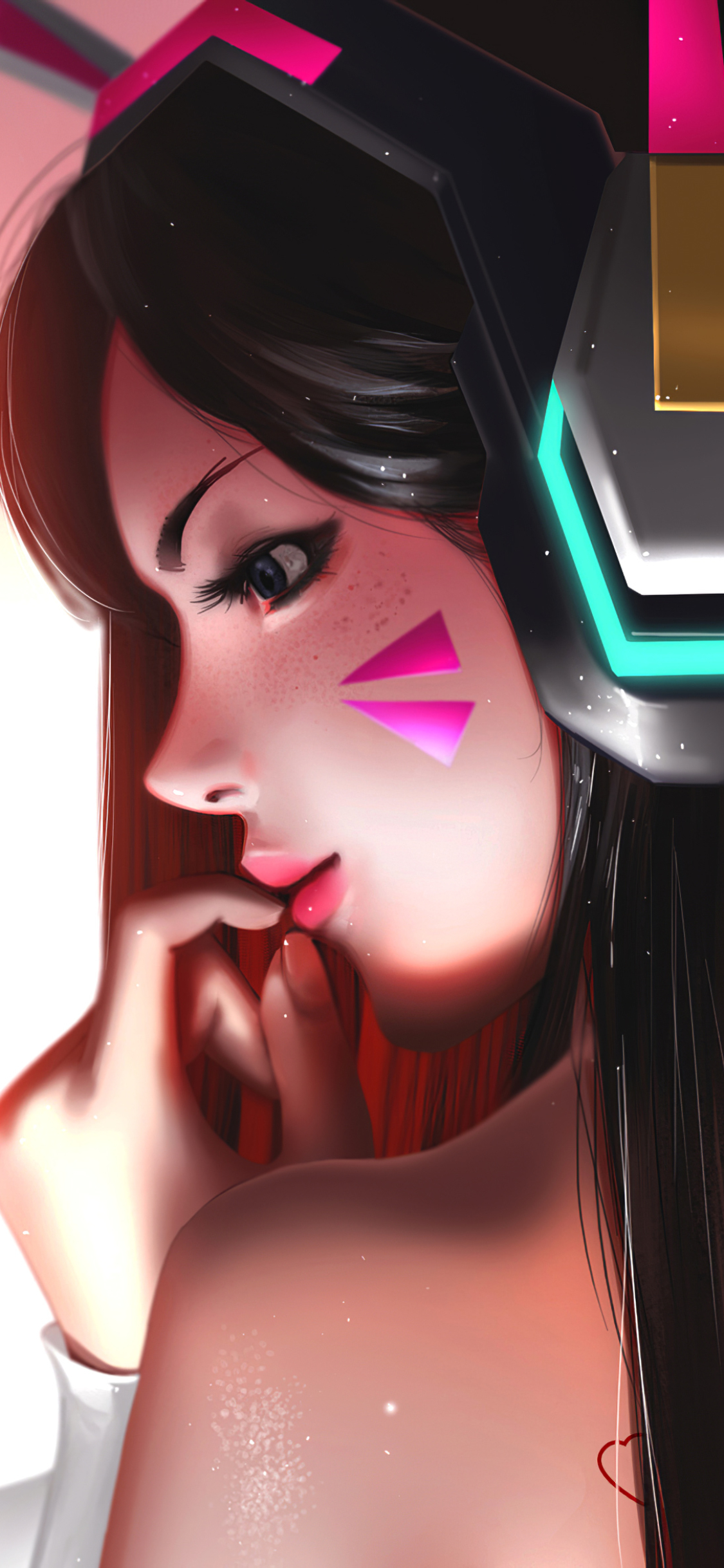 Скачать картинку Overwatch, Видеоигры, D Va (Наблюдение) в телефон бесплатно.