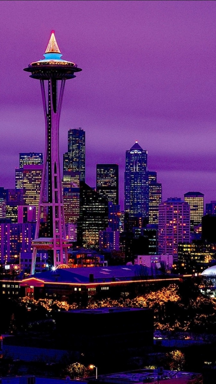 Download mobile wallpaper Cities, Seattle, Man Made for free.