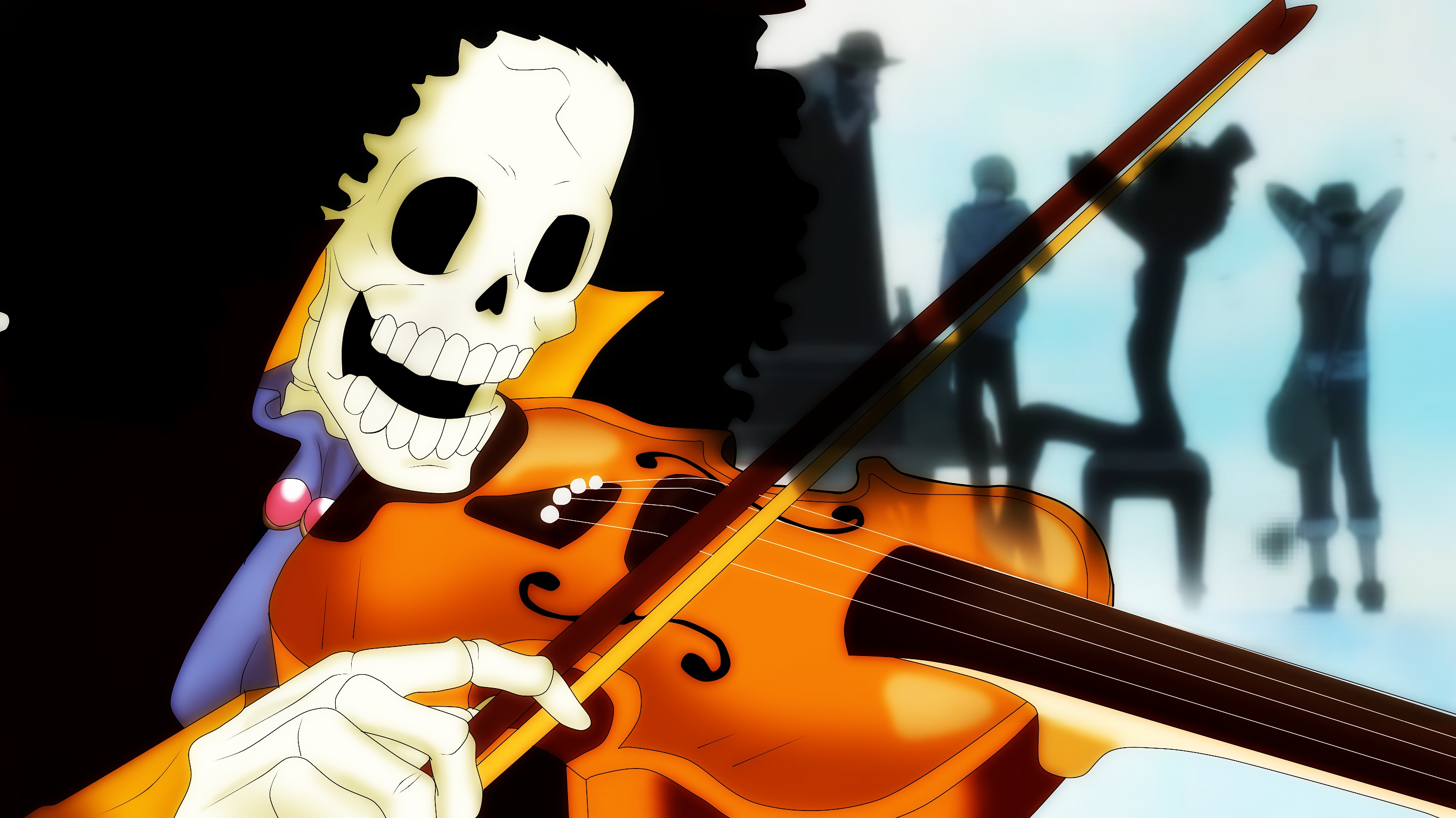 Laden Sie das Animes, One Piece, Lysop (One Piece), Affe D Luffy, Sanji (Einteiler), Bach (Einteiler)-Bild kostenlos auf Ihren PC-Desktop herunter