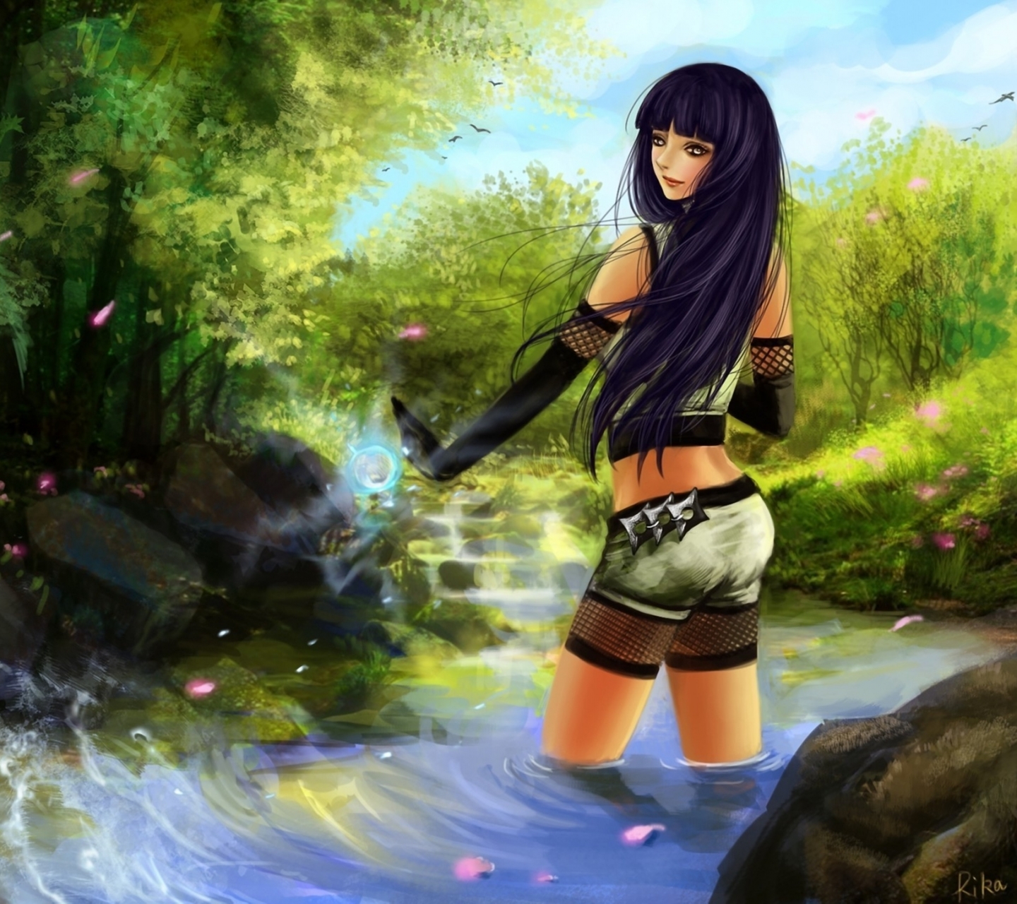 Descarga gratuita de fondo de pantalla para móvil de Naruto, Animado, Hinata Hyuga.